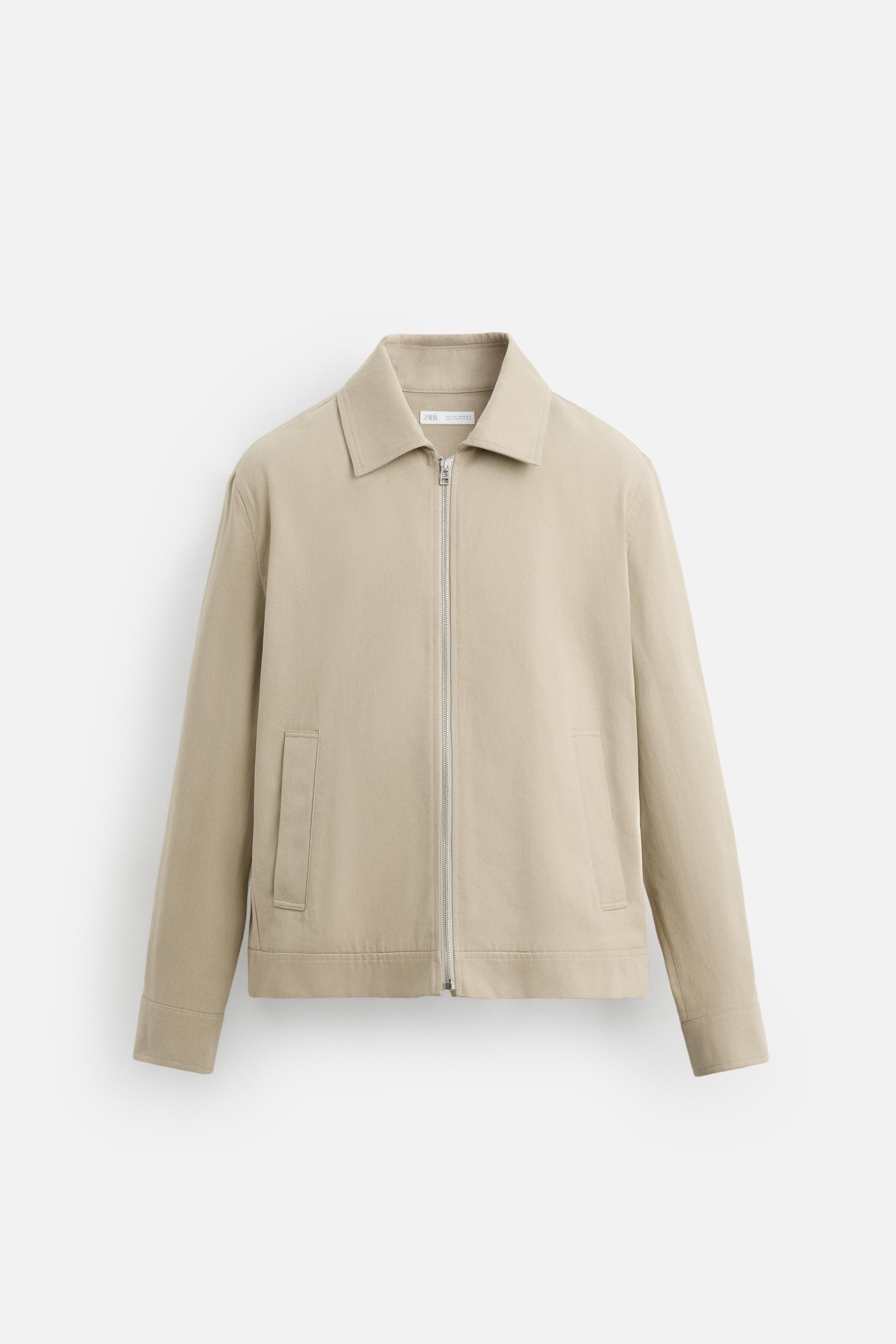 Cotton jacket, regular fit