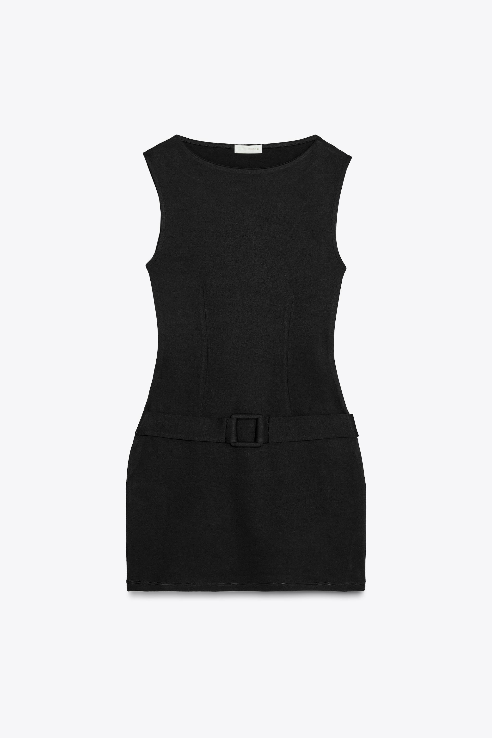 Belted Mini Dress