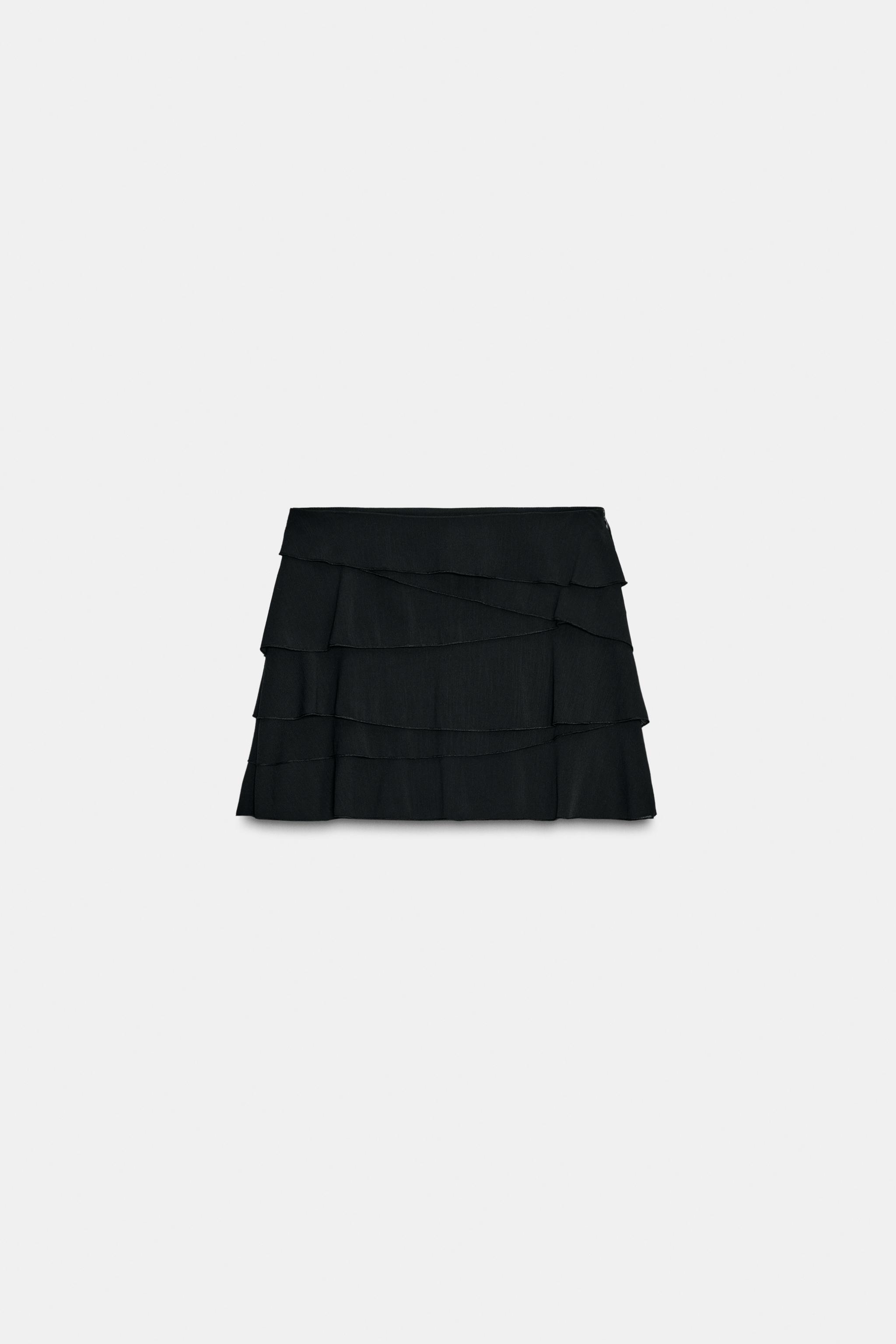 Ruffled skort