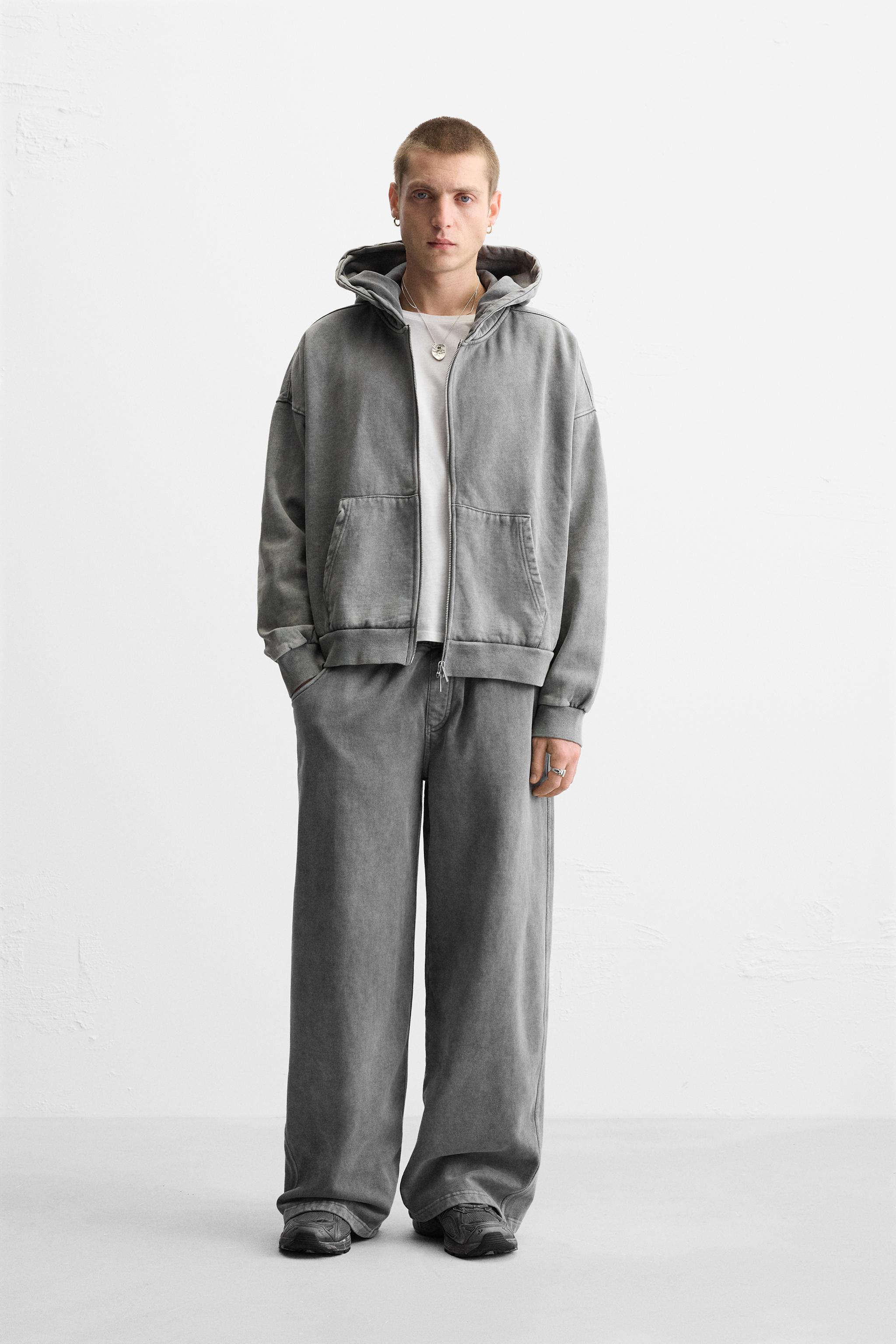Telier Pantalón Jogger Wide Fit Lavado de Zara