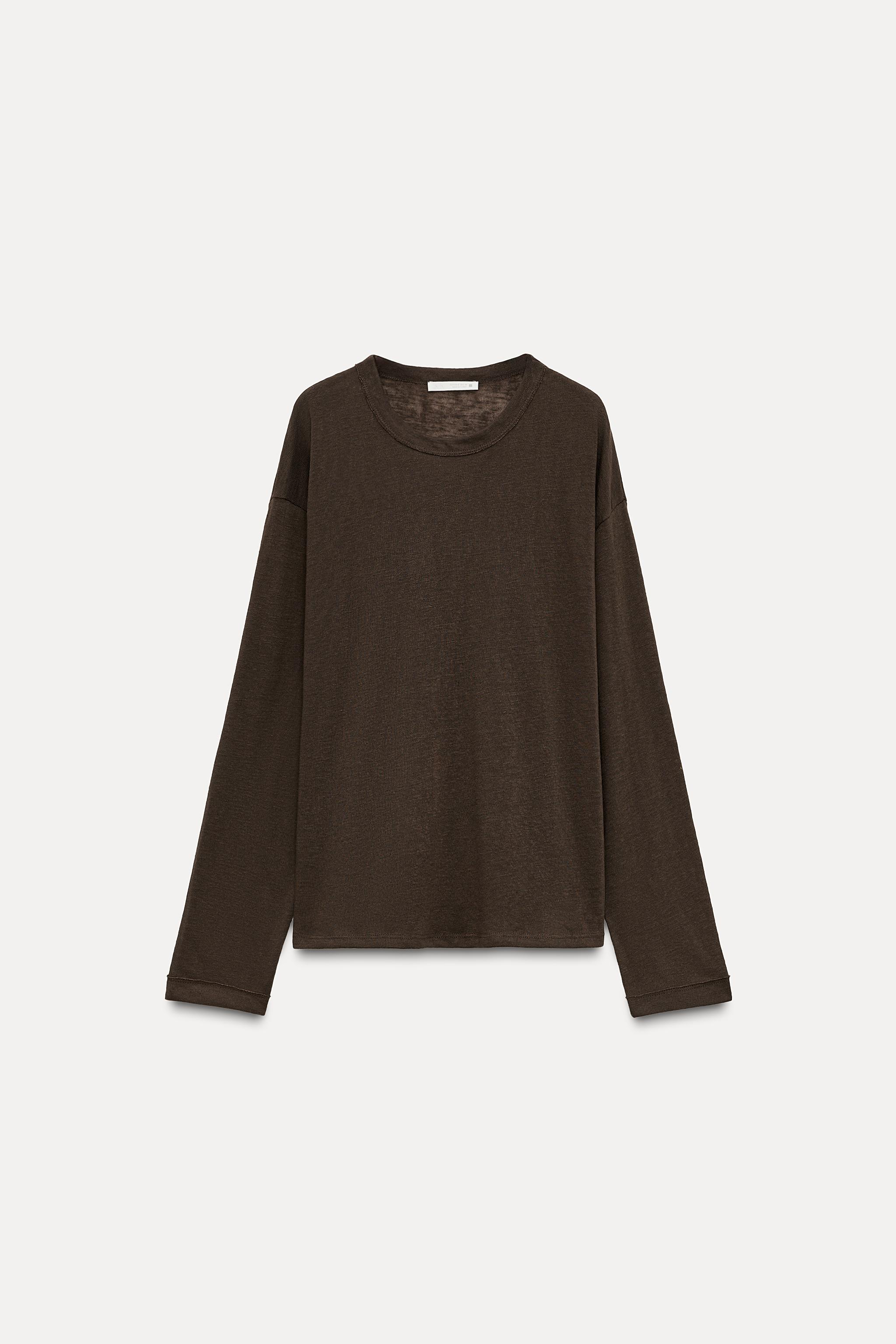Slub knit T-shirt