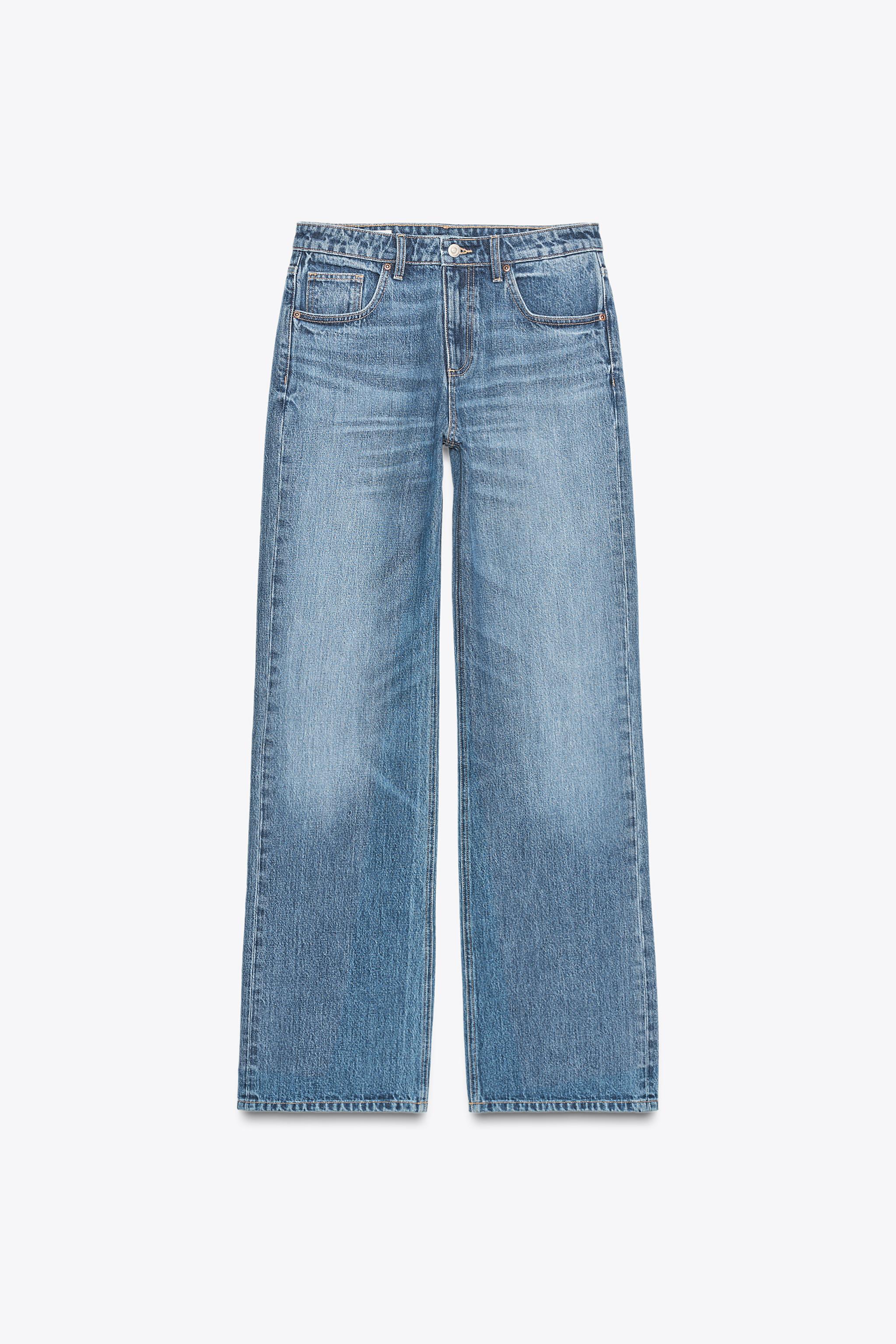 Wide leg jeans