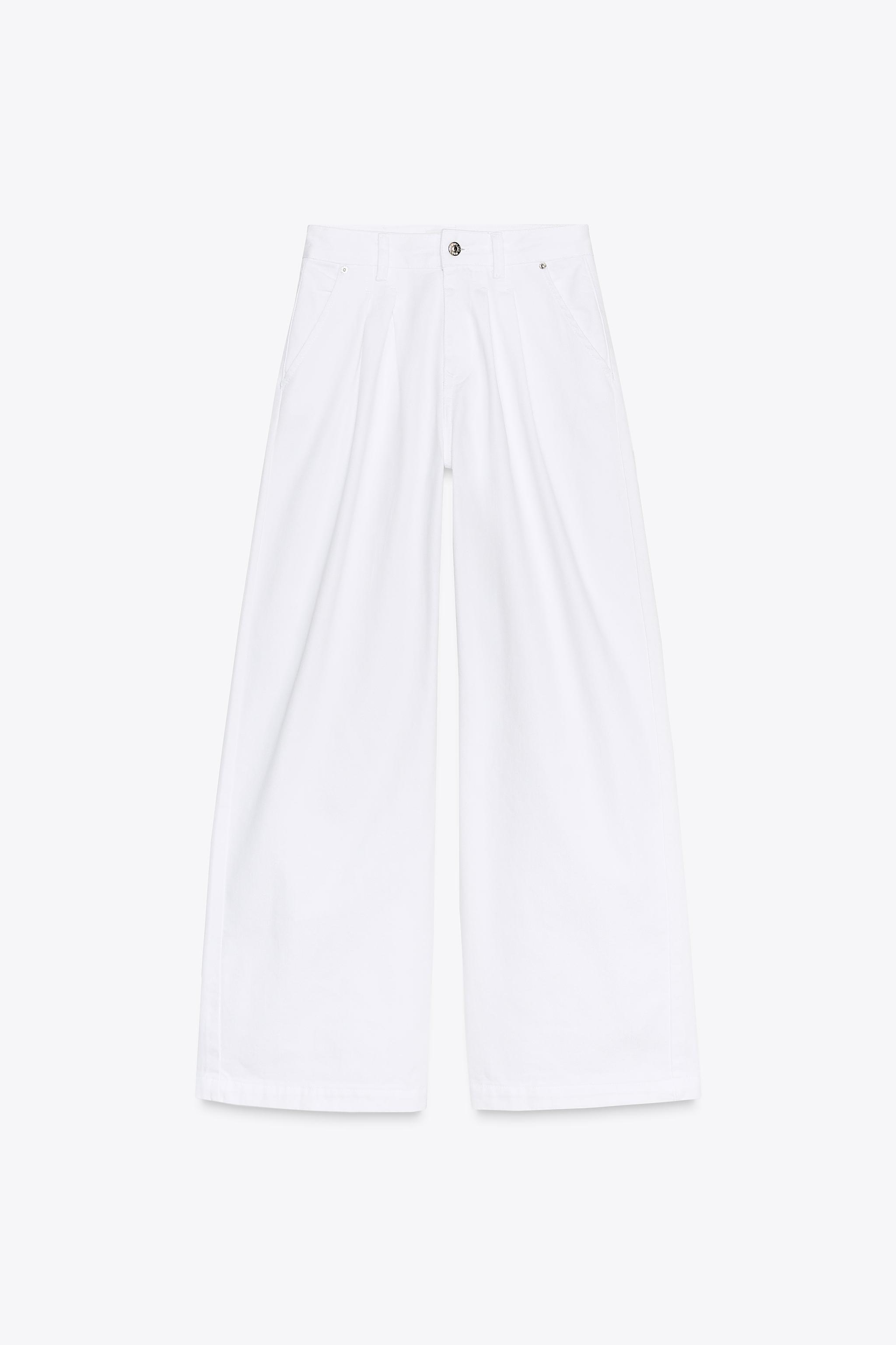 Mid Waist Wide Leg Jeans