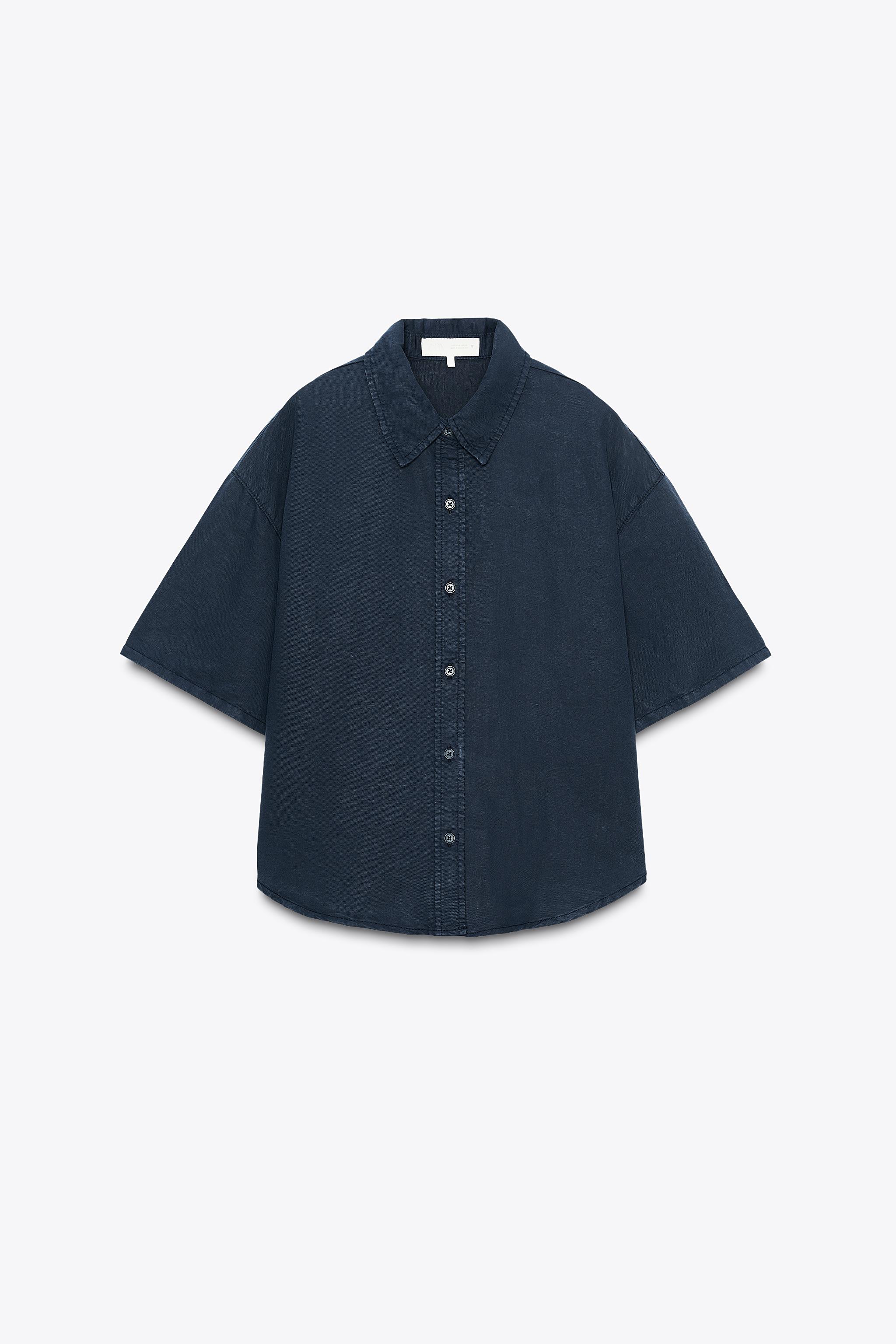 Linen-cotton shirt