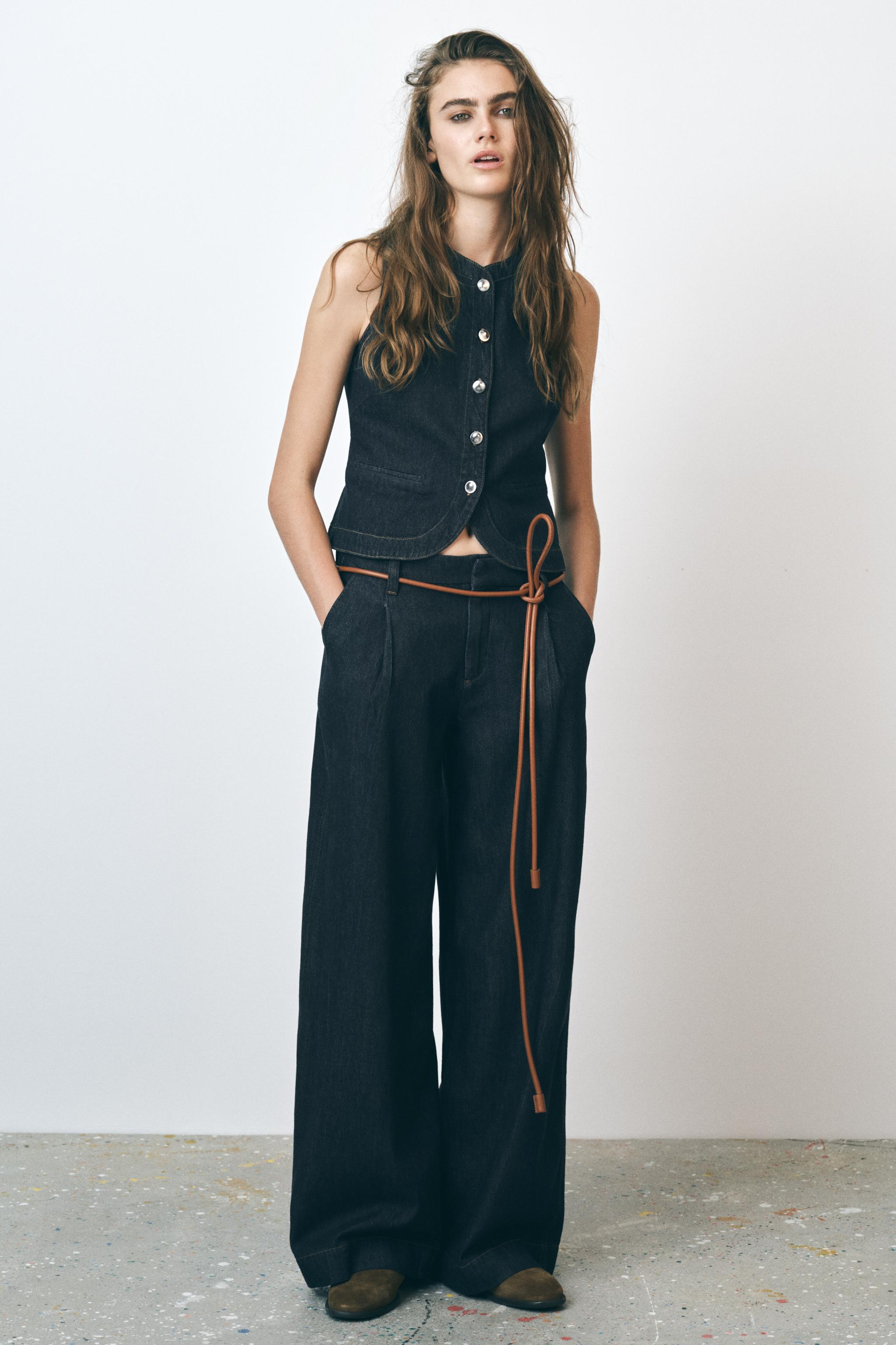 Wide-leg jeans