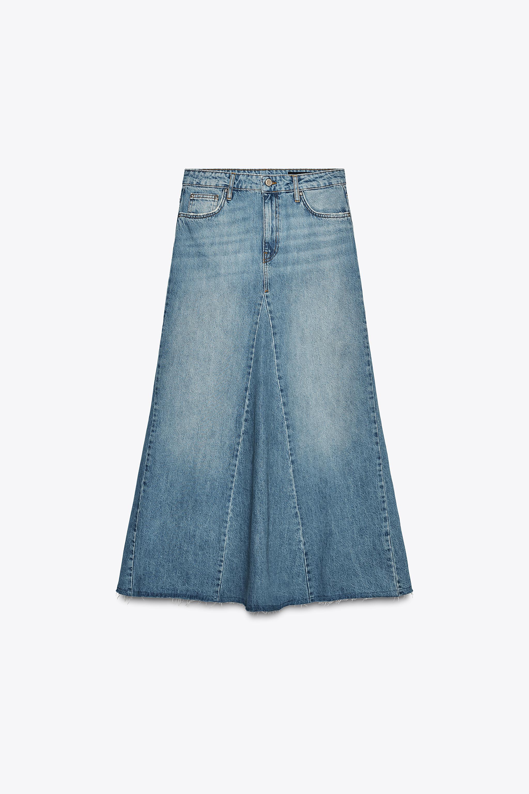 ZW Collection Denim Skirt