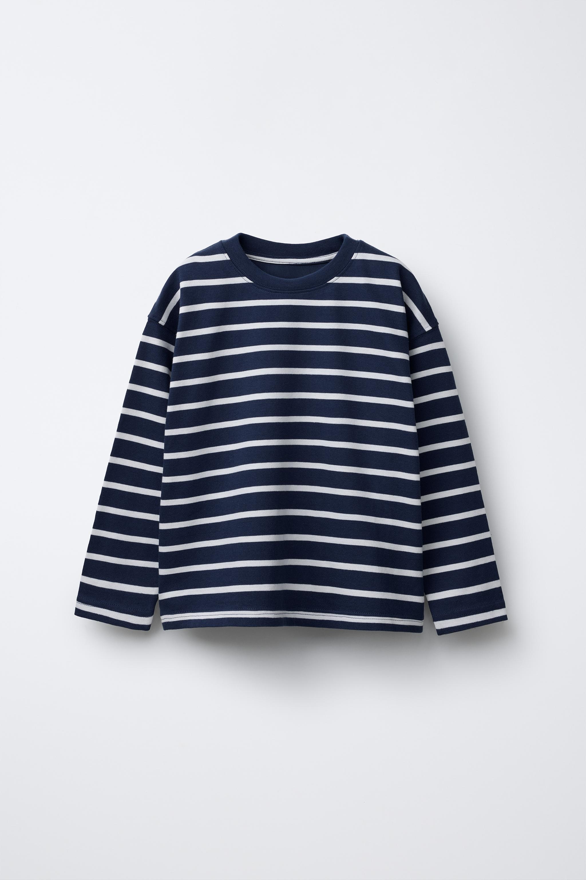 Heavy weight striped T-Shirt