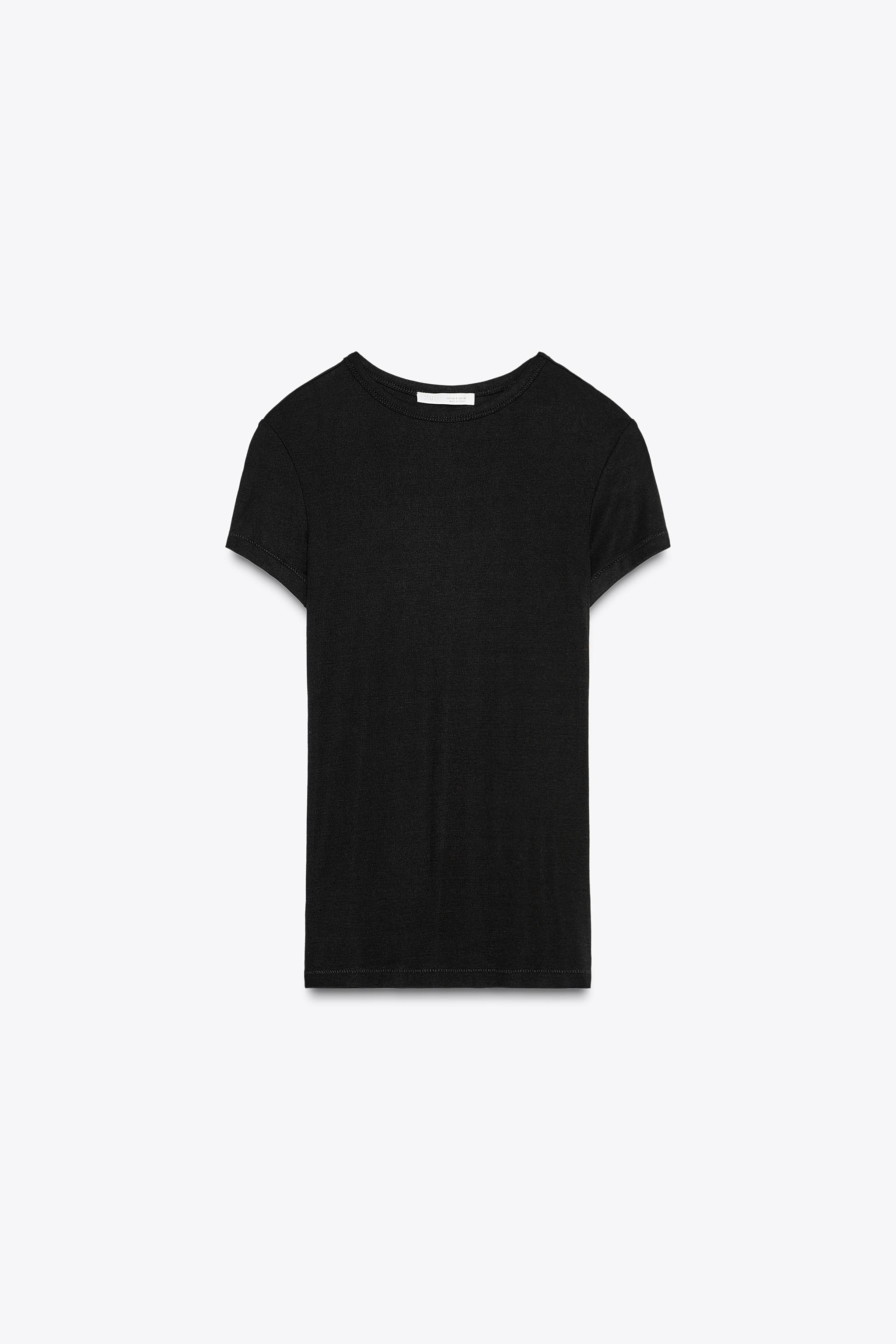 Short Sleeve Viscose T-Shirt