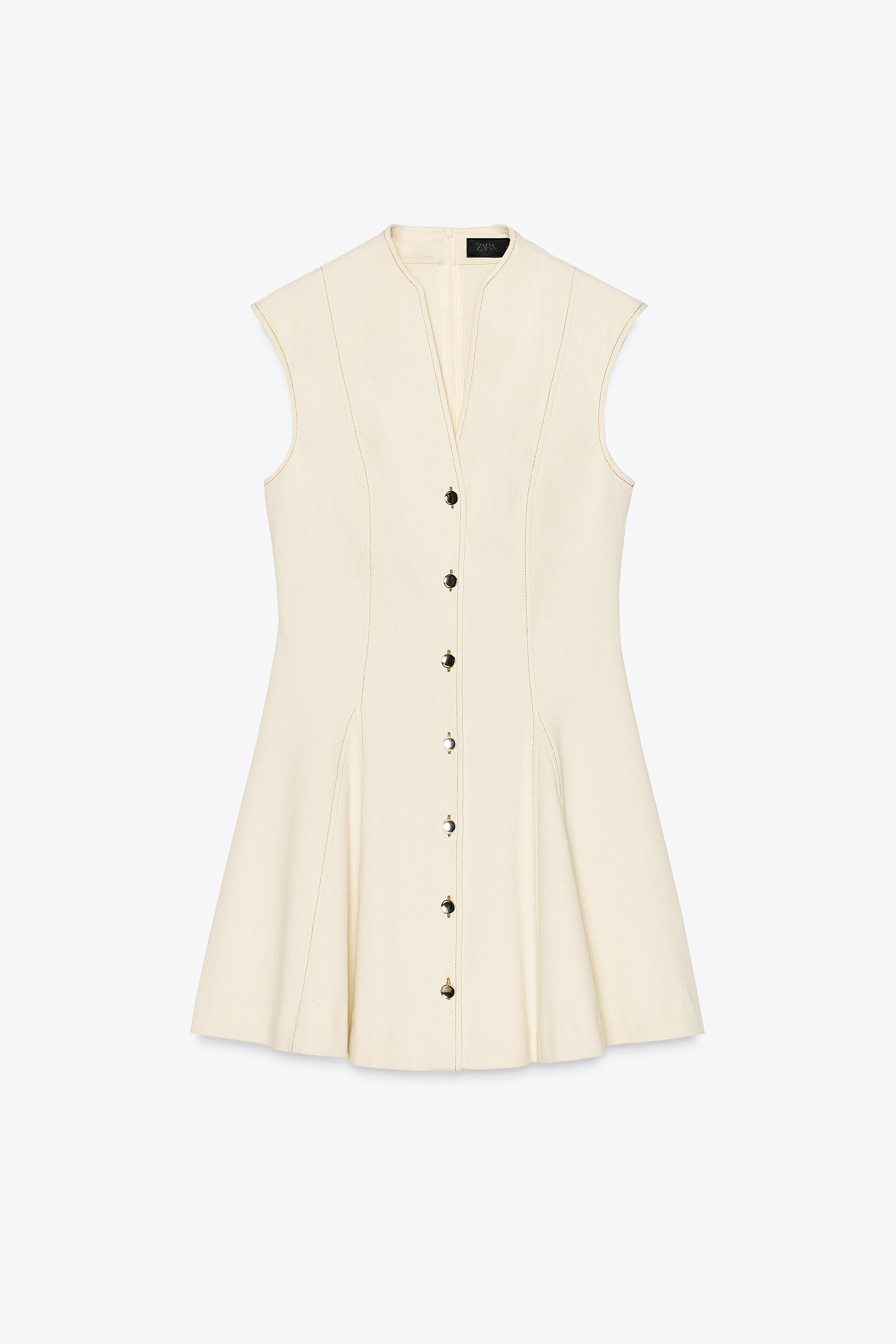 Armhole Mini Dress