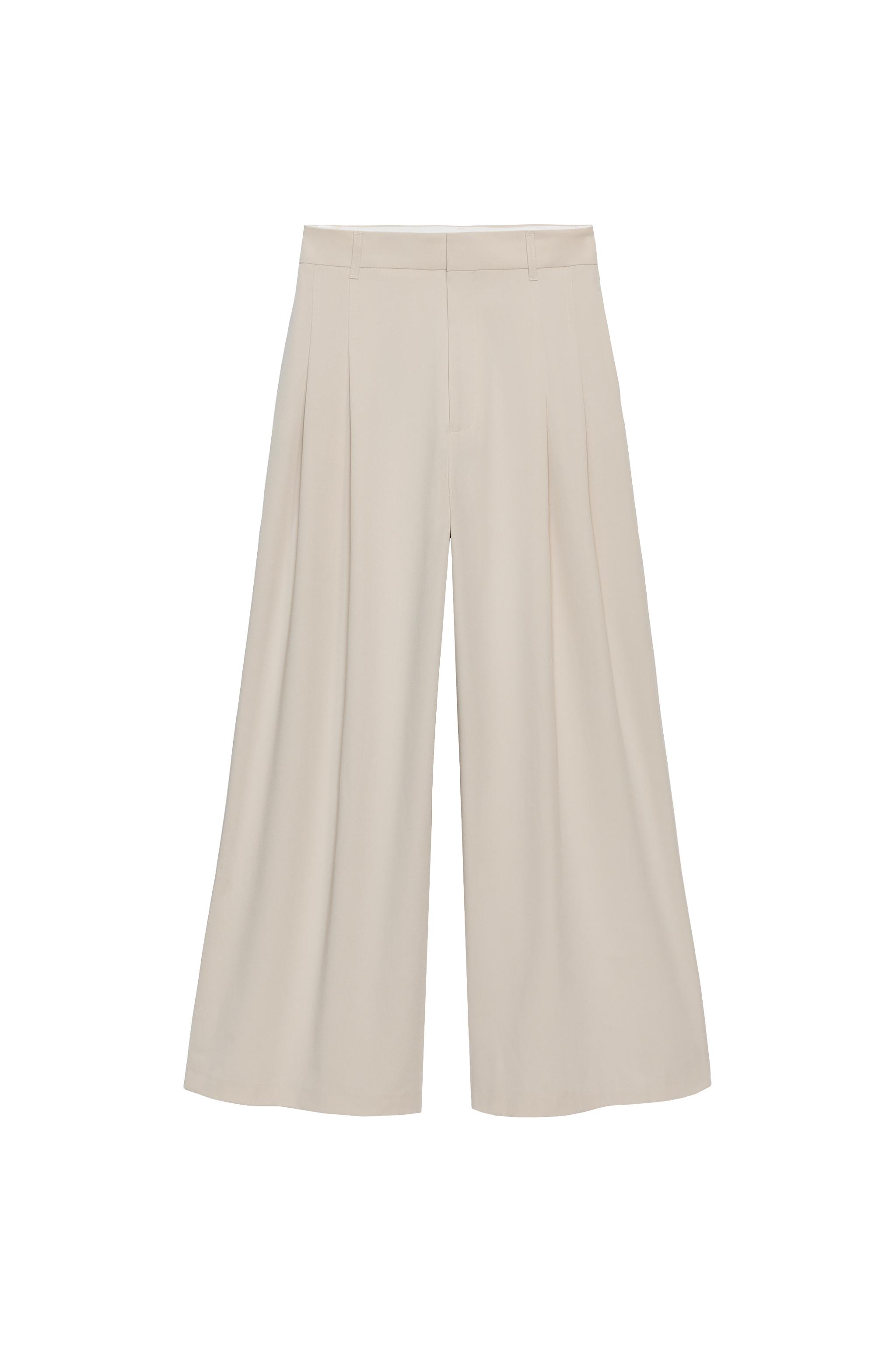 Pleated trousers