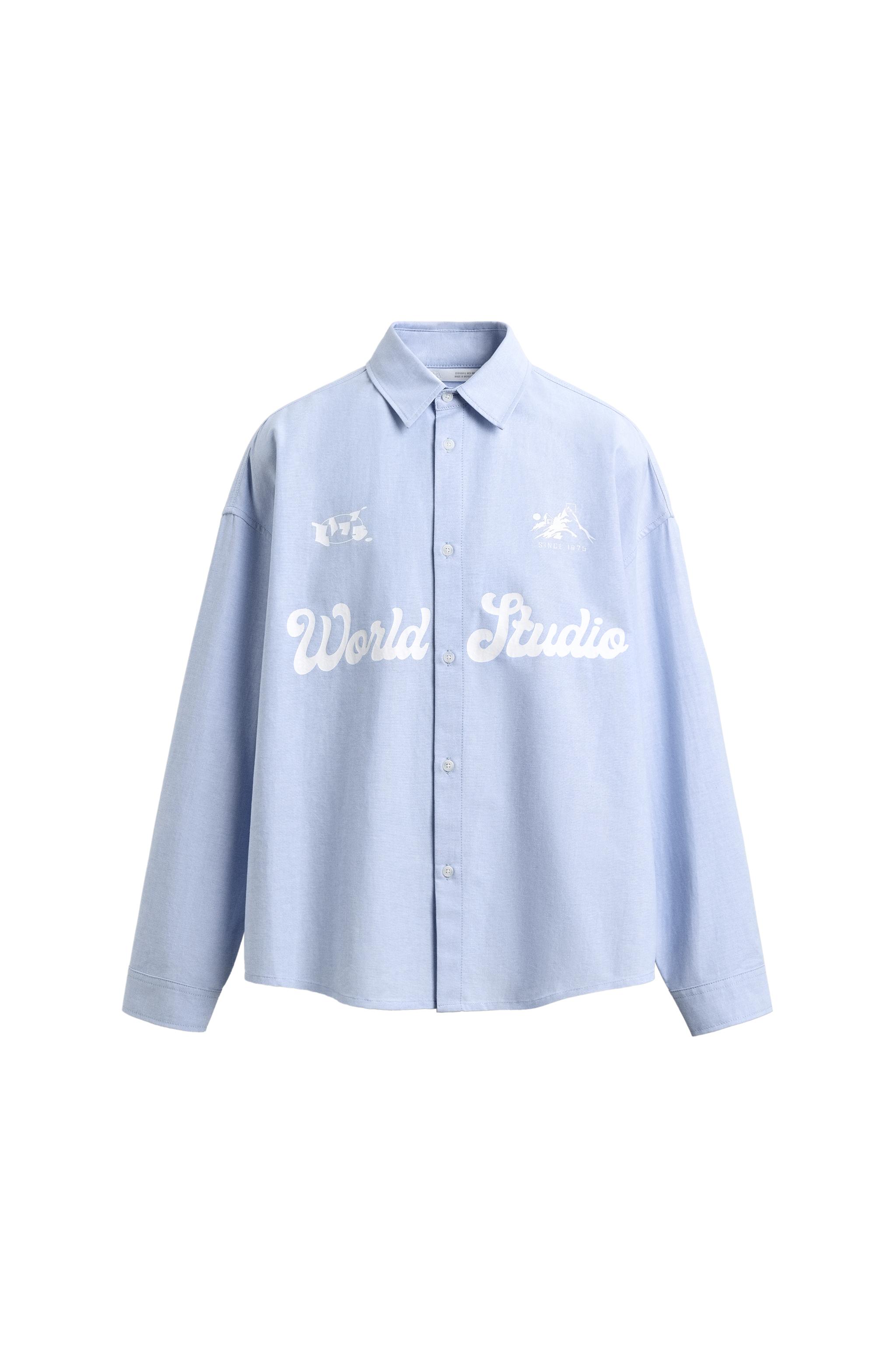 Boxy Oxford Shirt