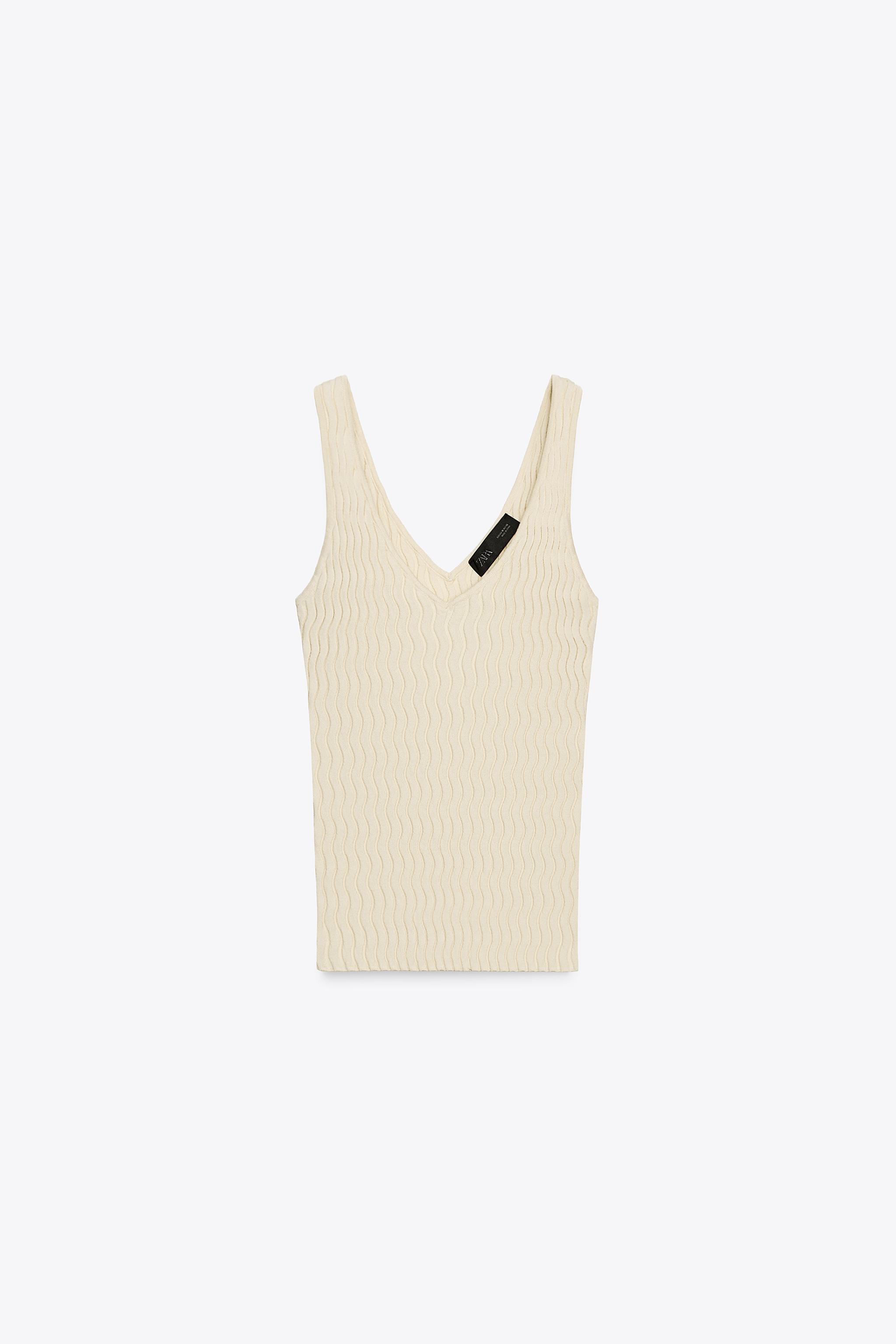 Textured knit top