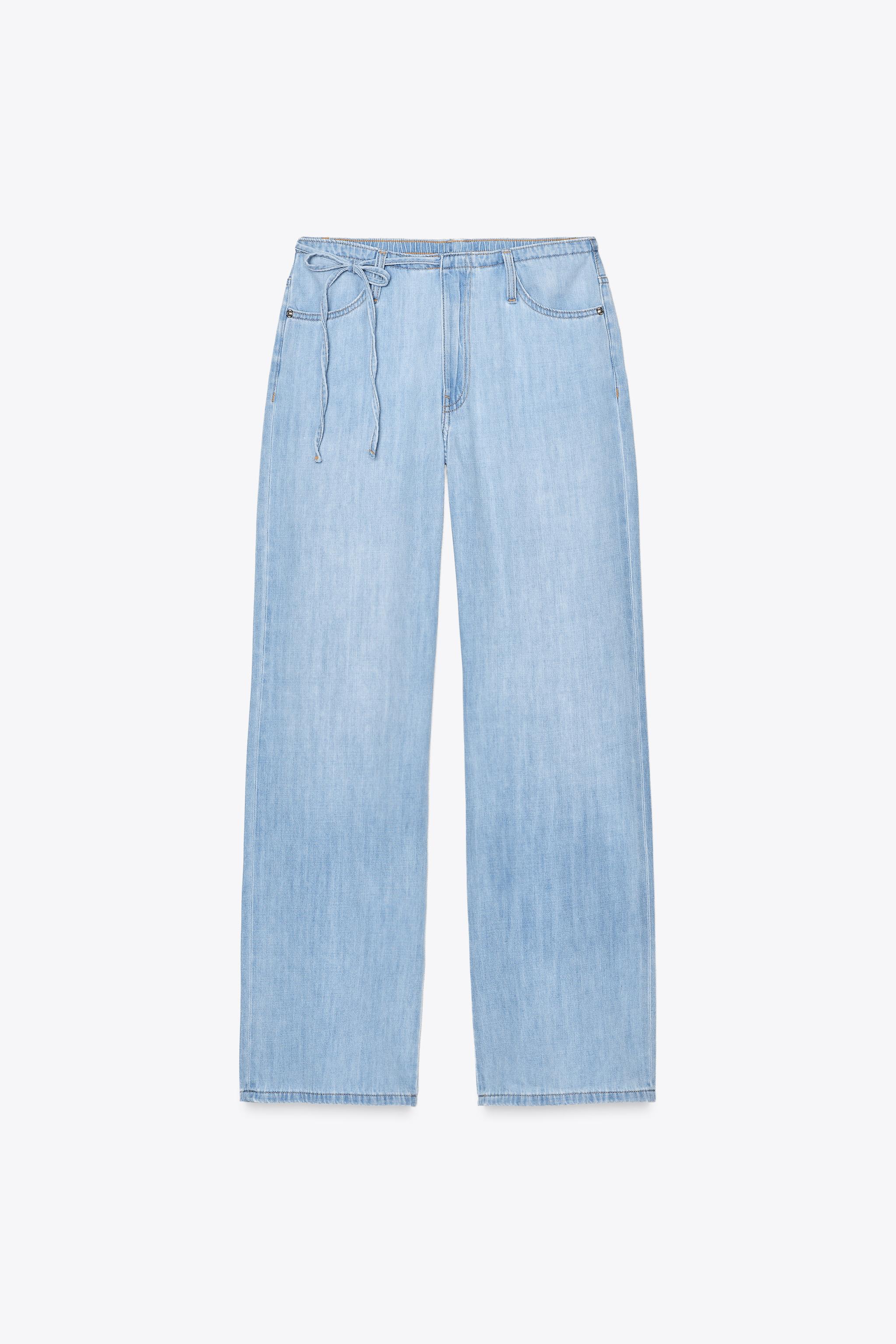 Pyjama style jeans