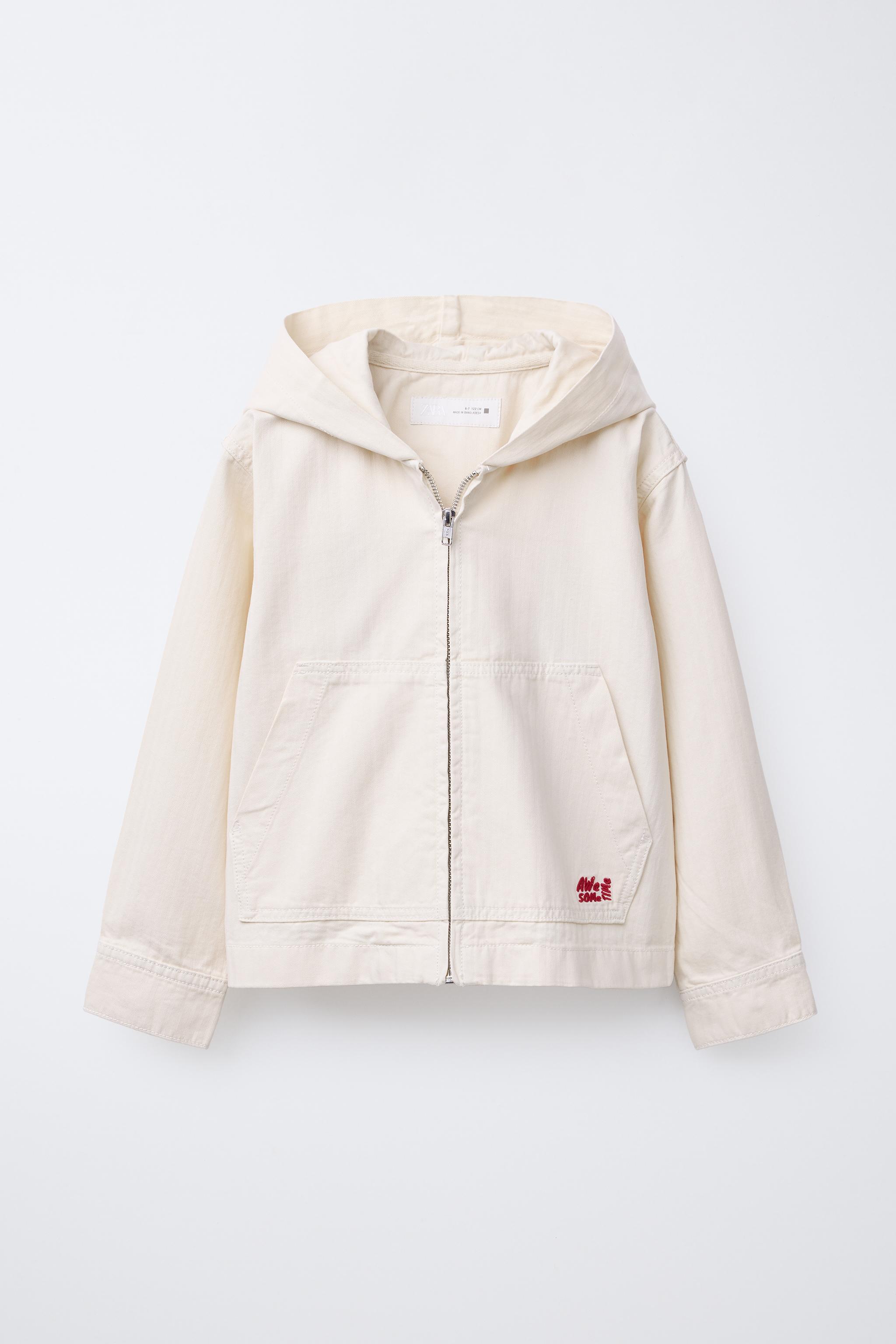 Herringbone Hooded Overshirt