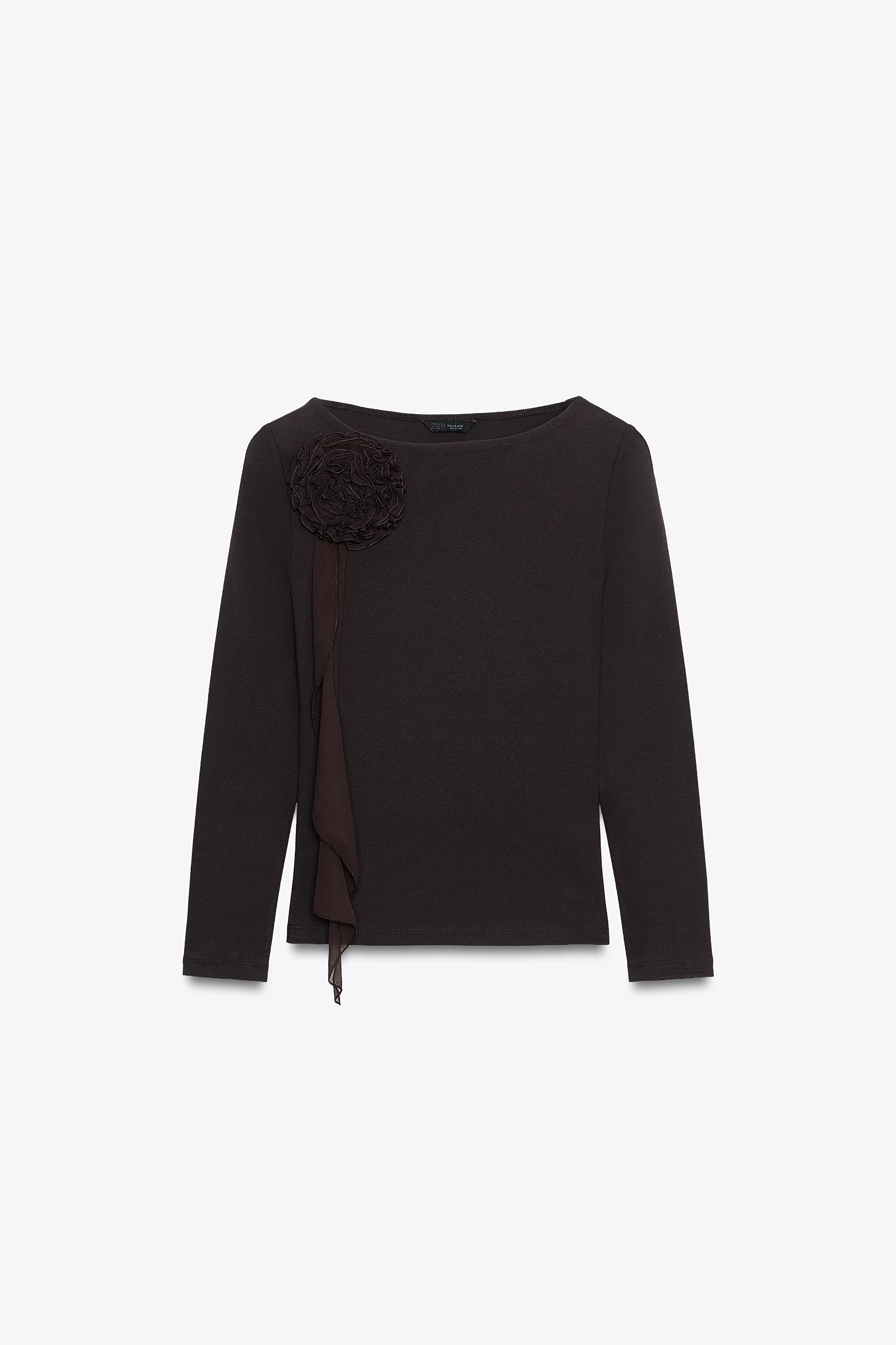 T-Shirt volume floral