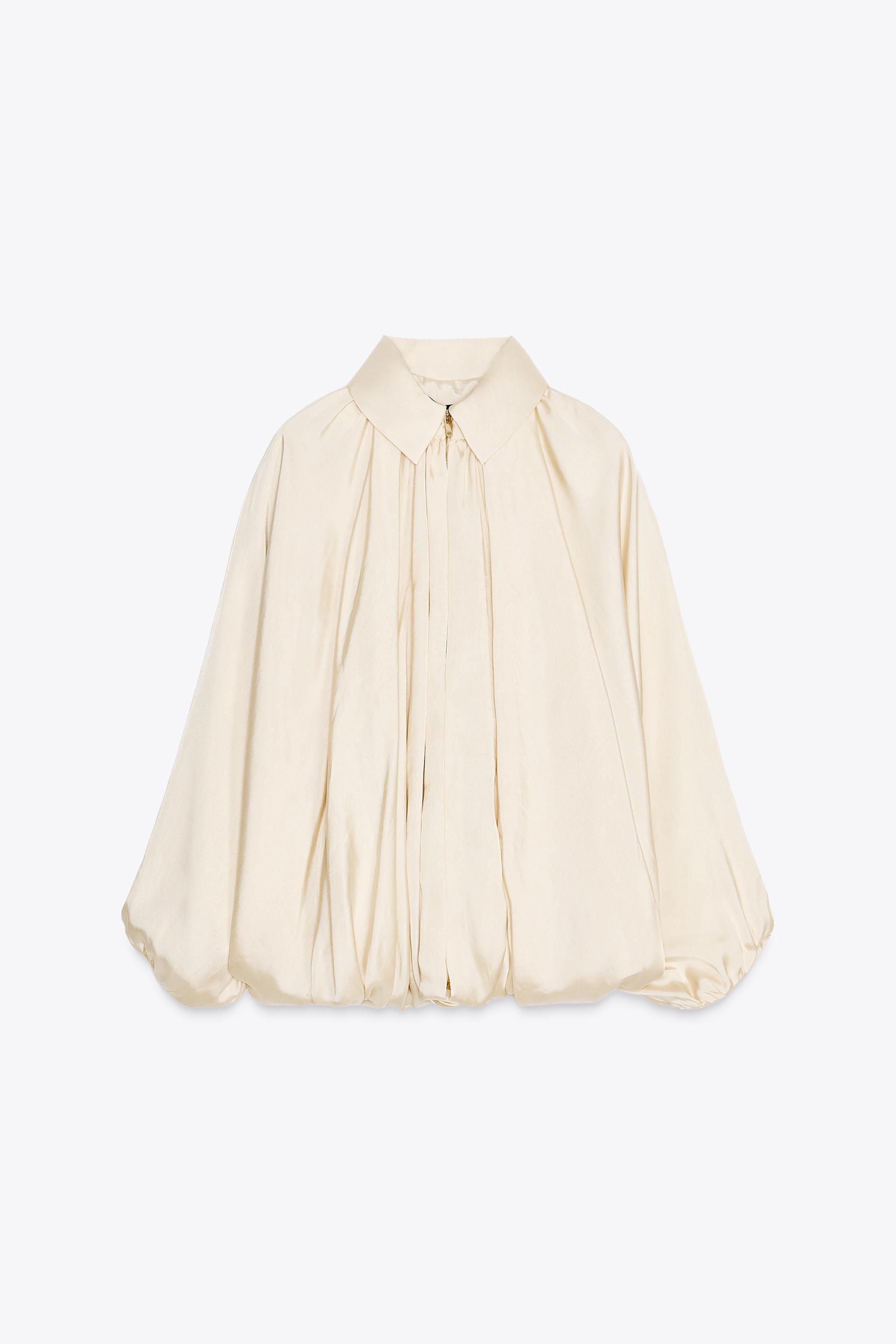 Puffy bomber jacket