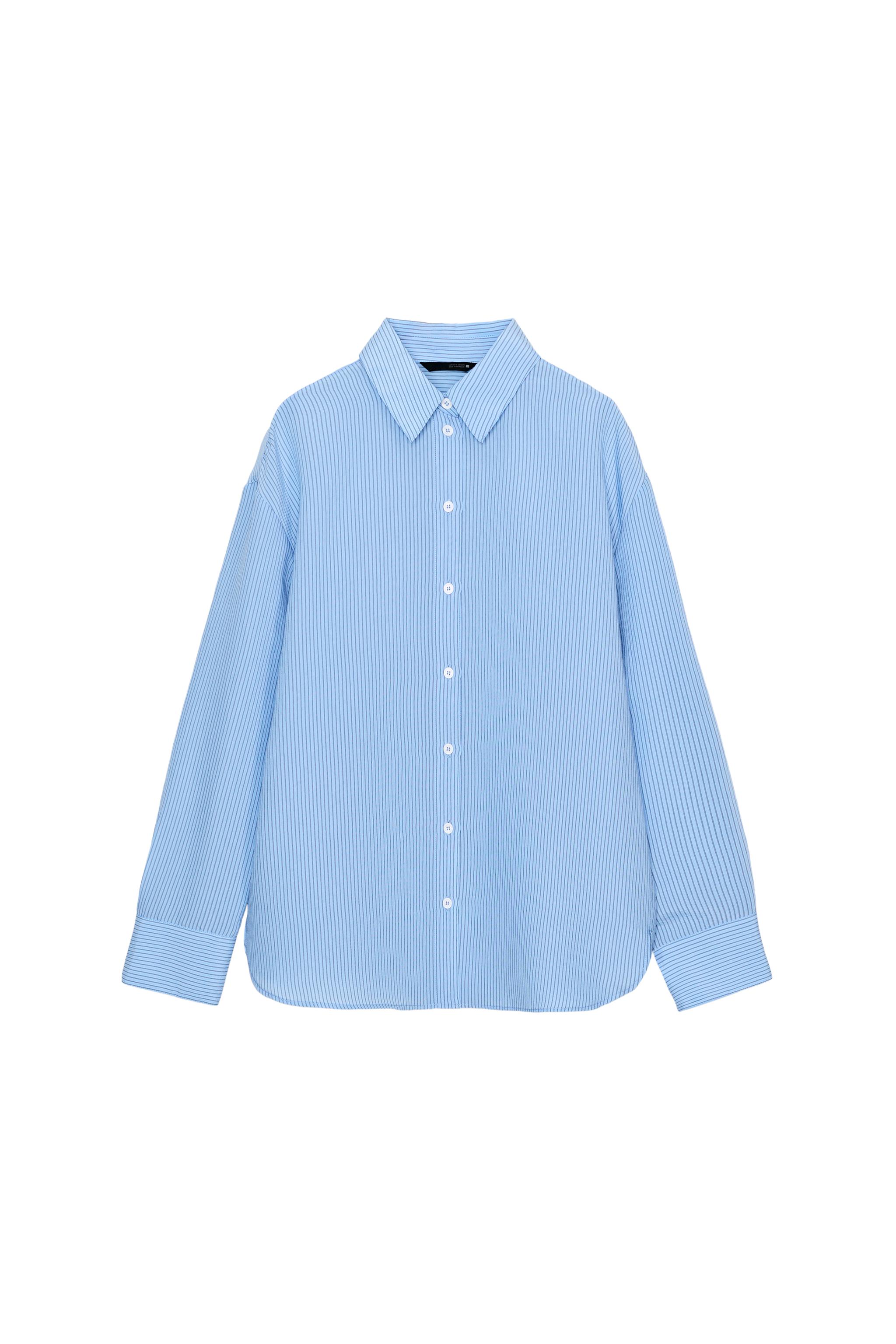 Oversize striped shirt