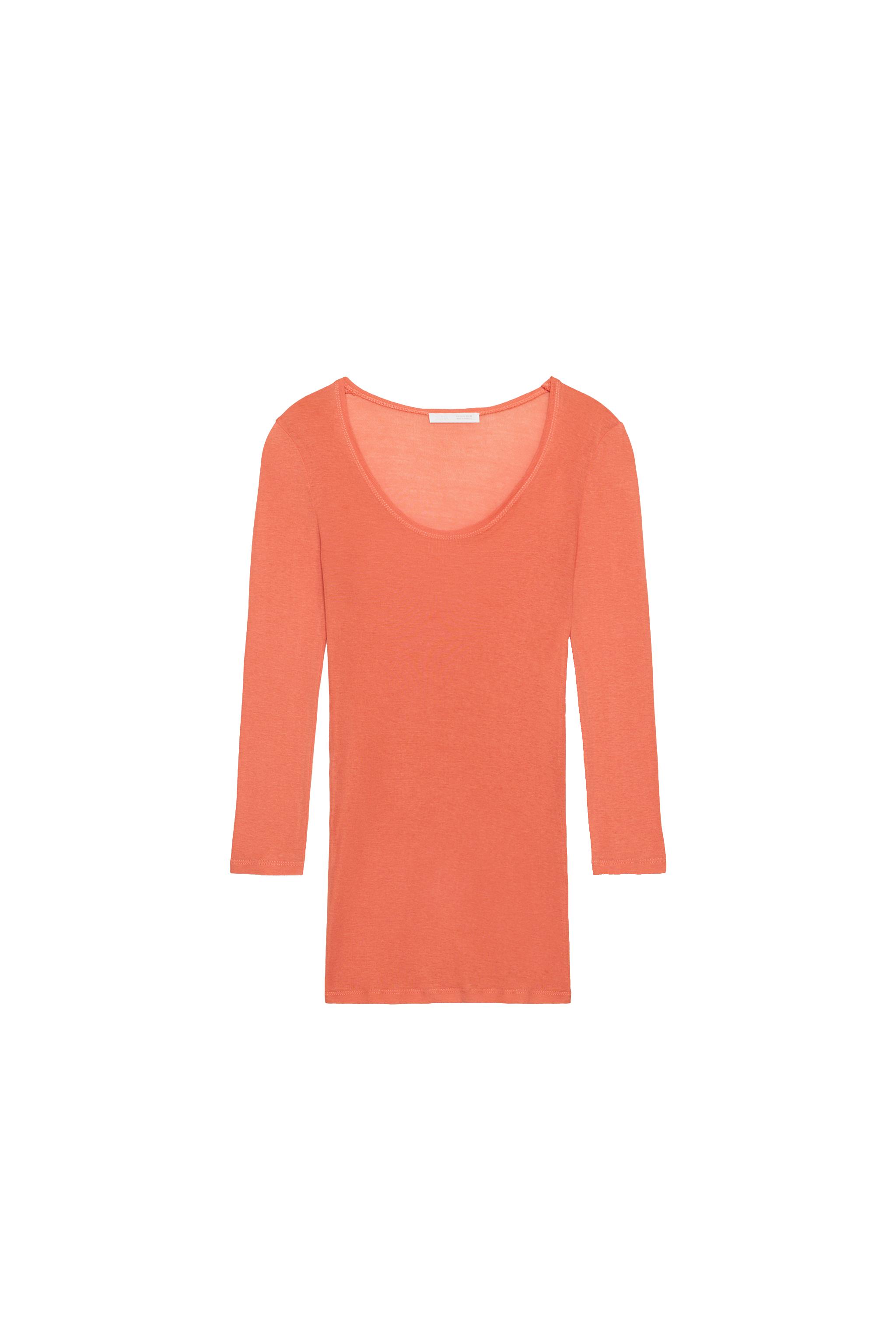 Supima three-quarter t-shirt
