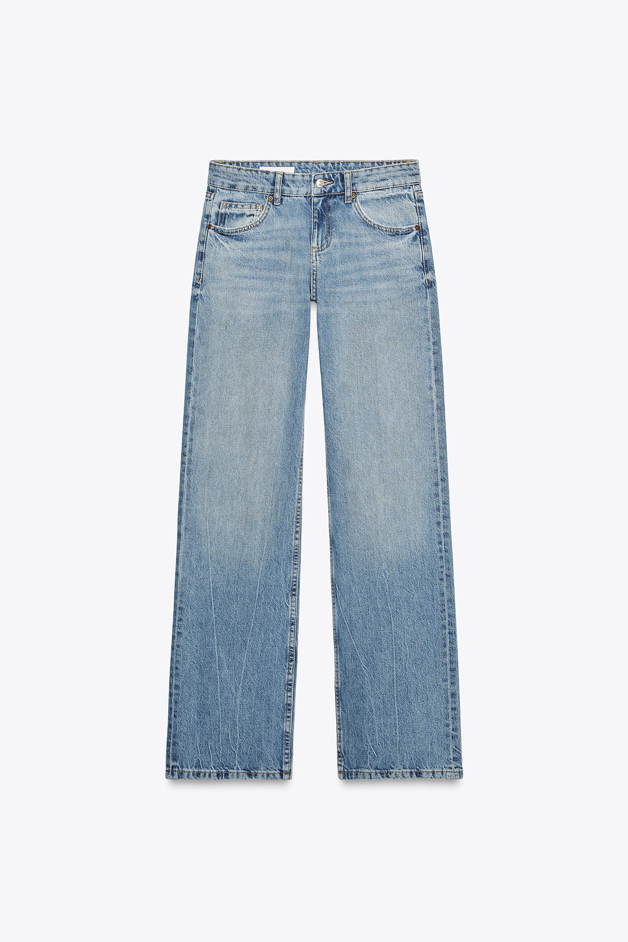 Wide leg jeans