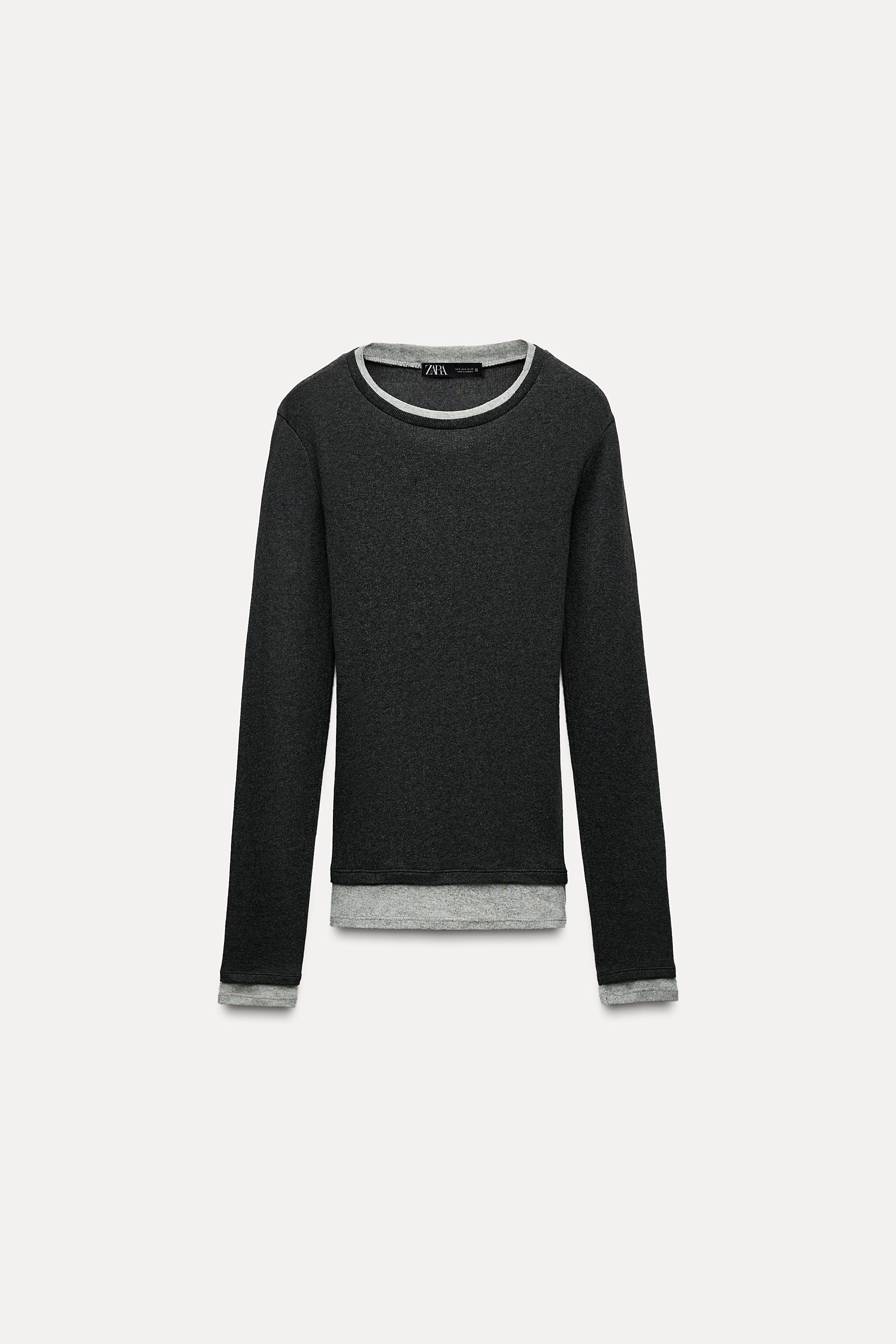 Double layer pocket t-shirt