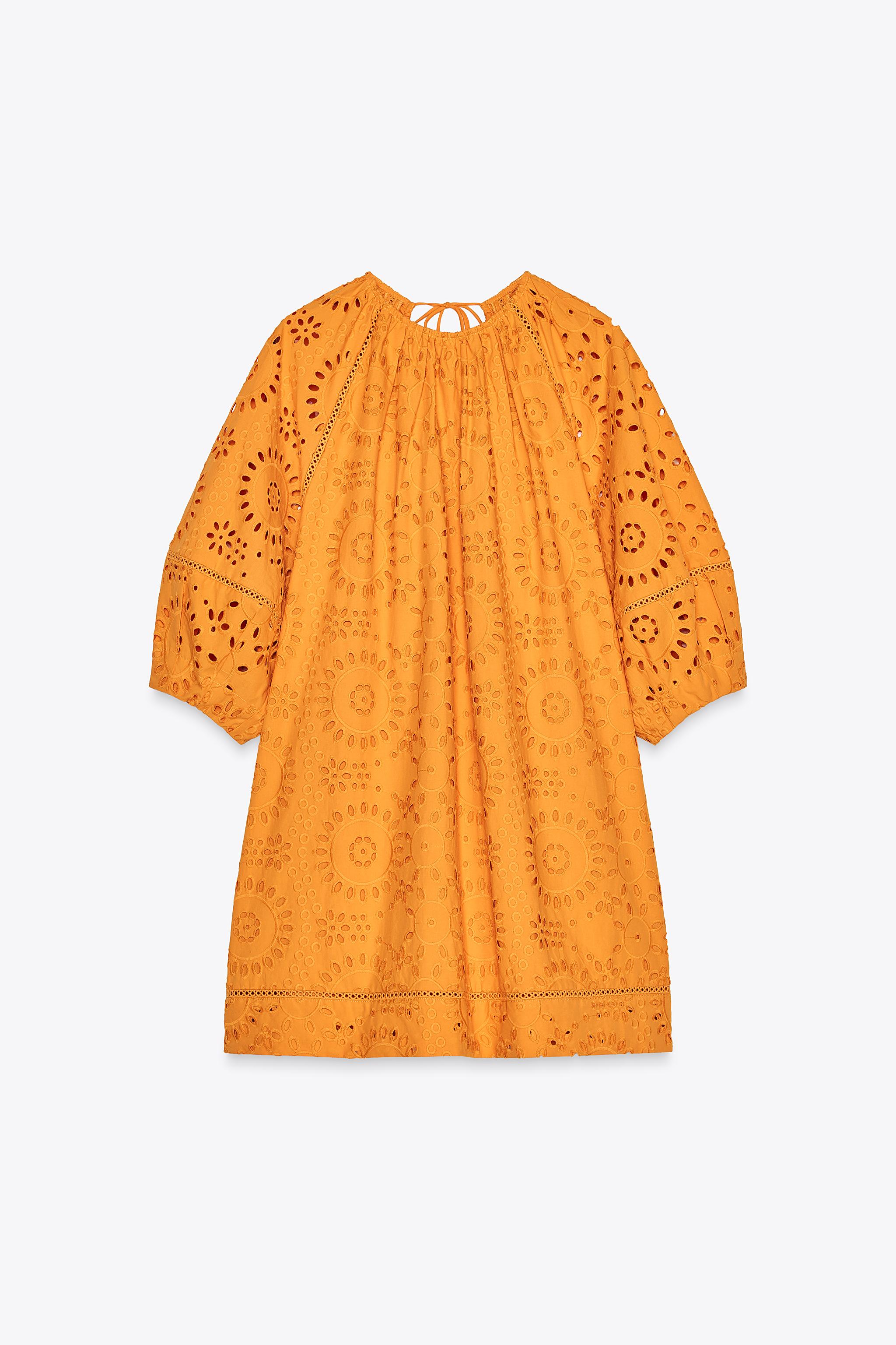 Short Embroidered Dress