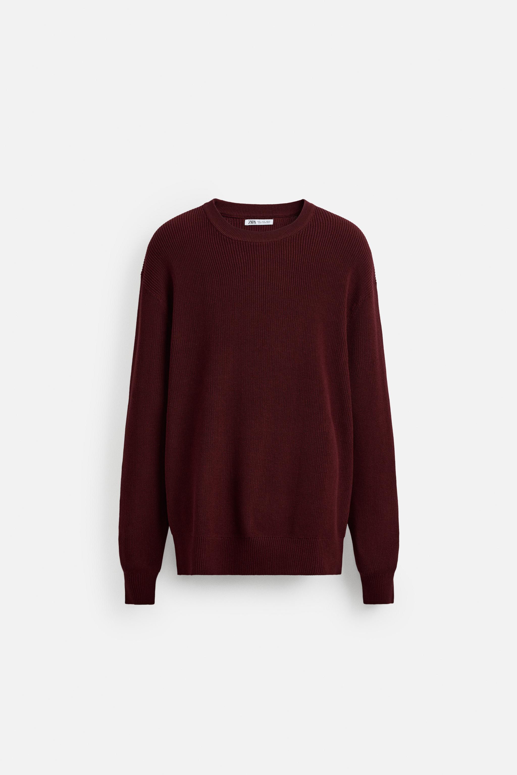 Beaded knit sweater