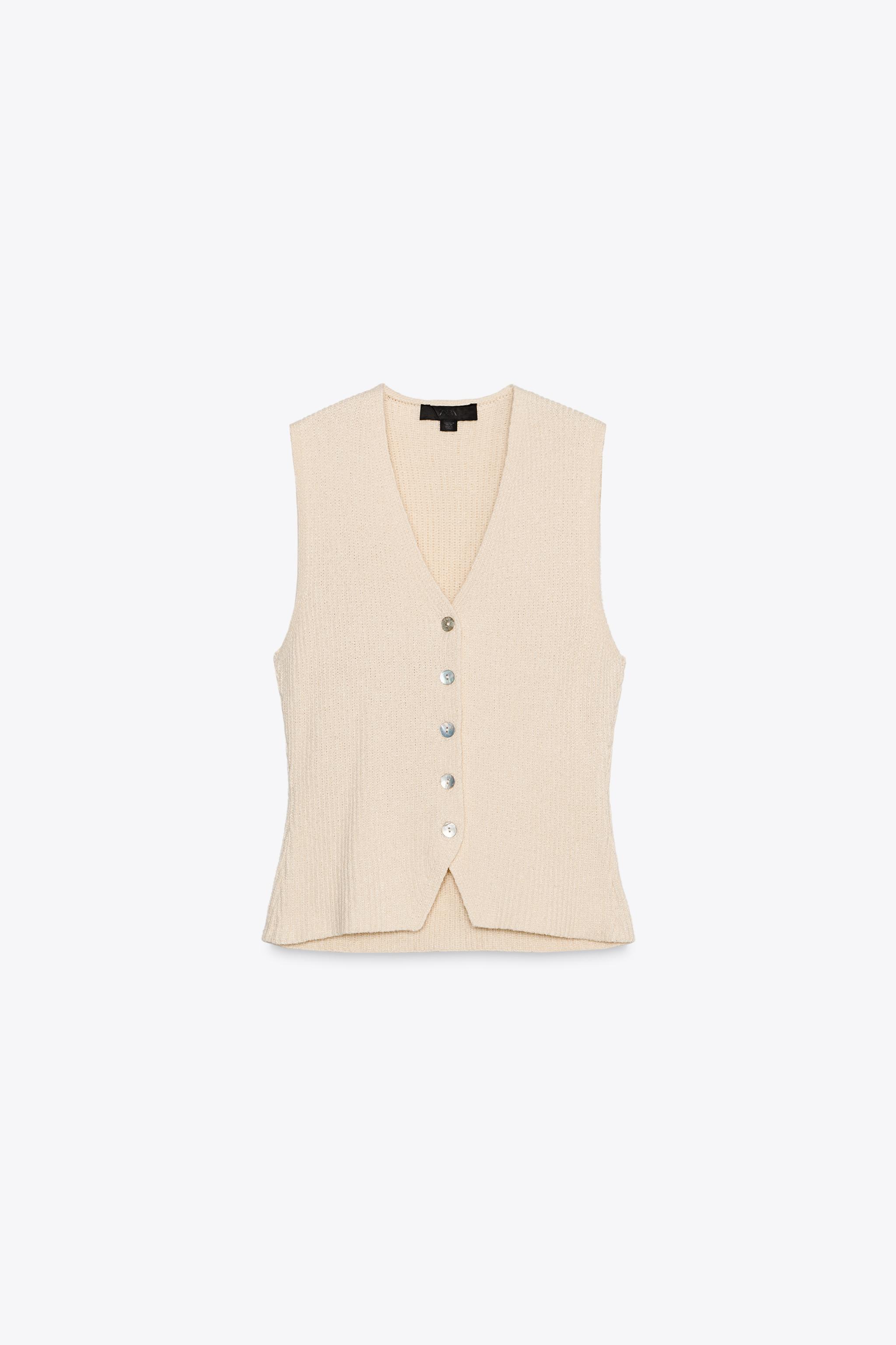 Knit vest