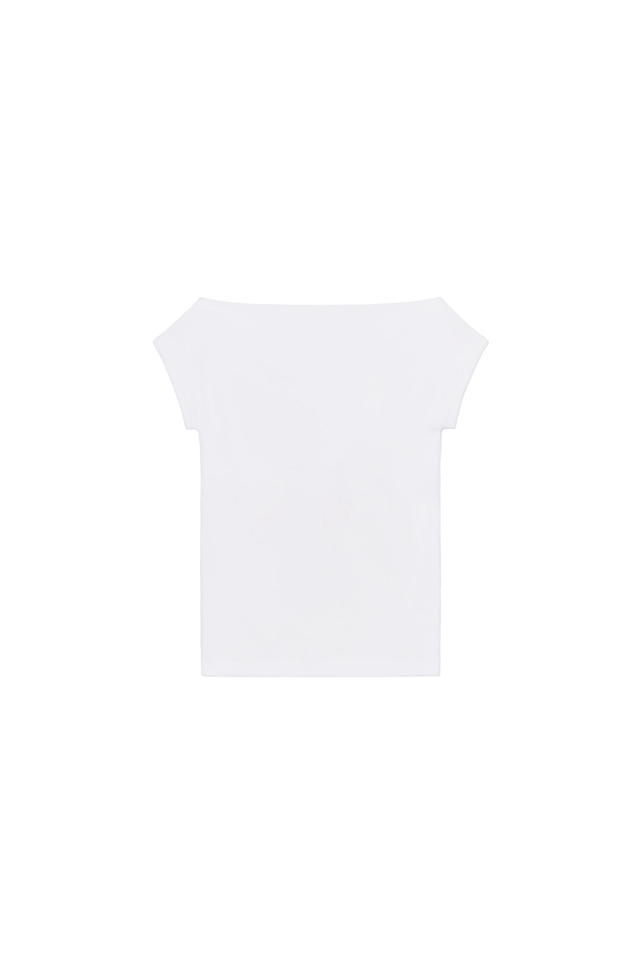 Boat neck t-shirt