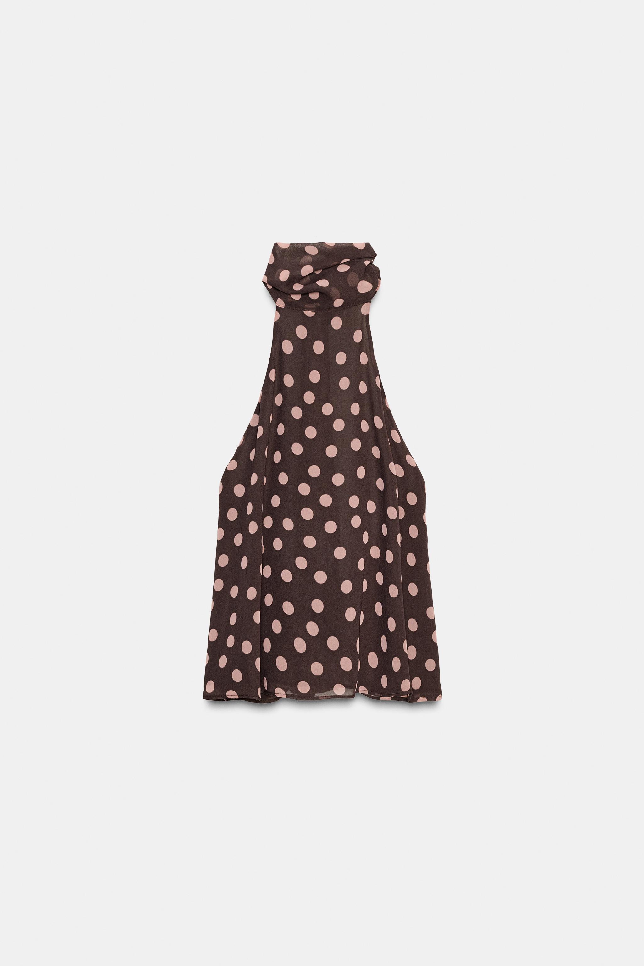 Halterneck tie top