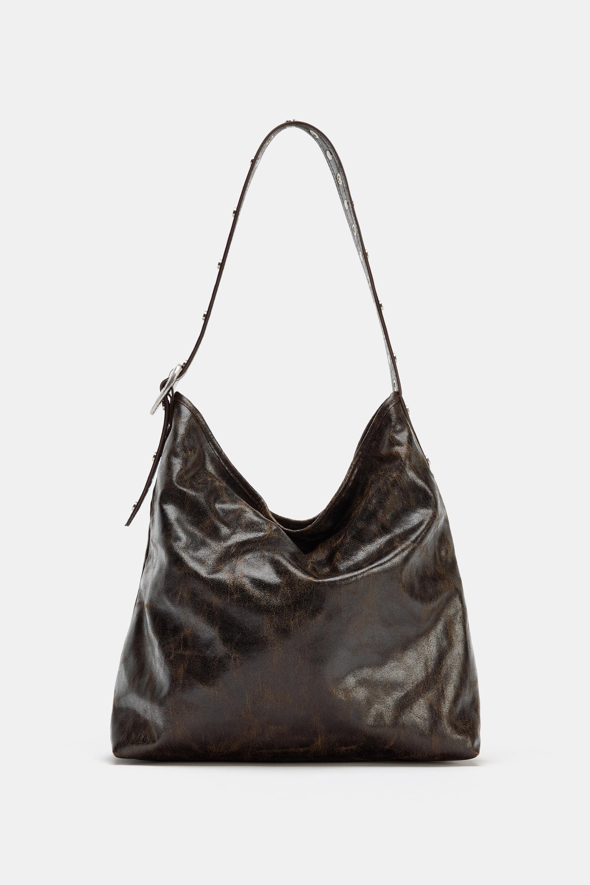 Studded tote bag