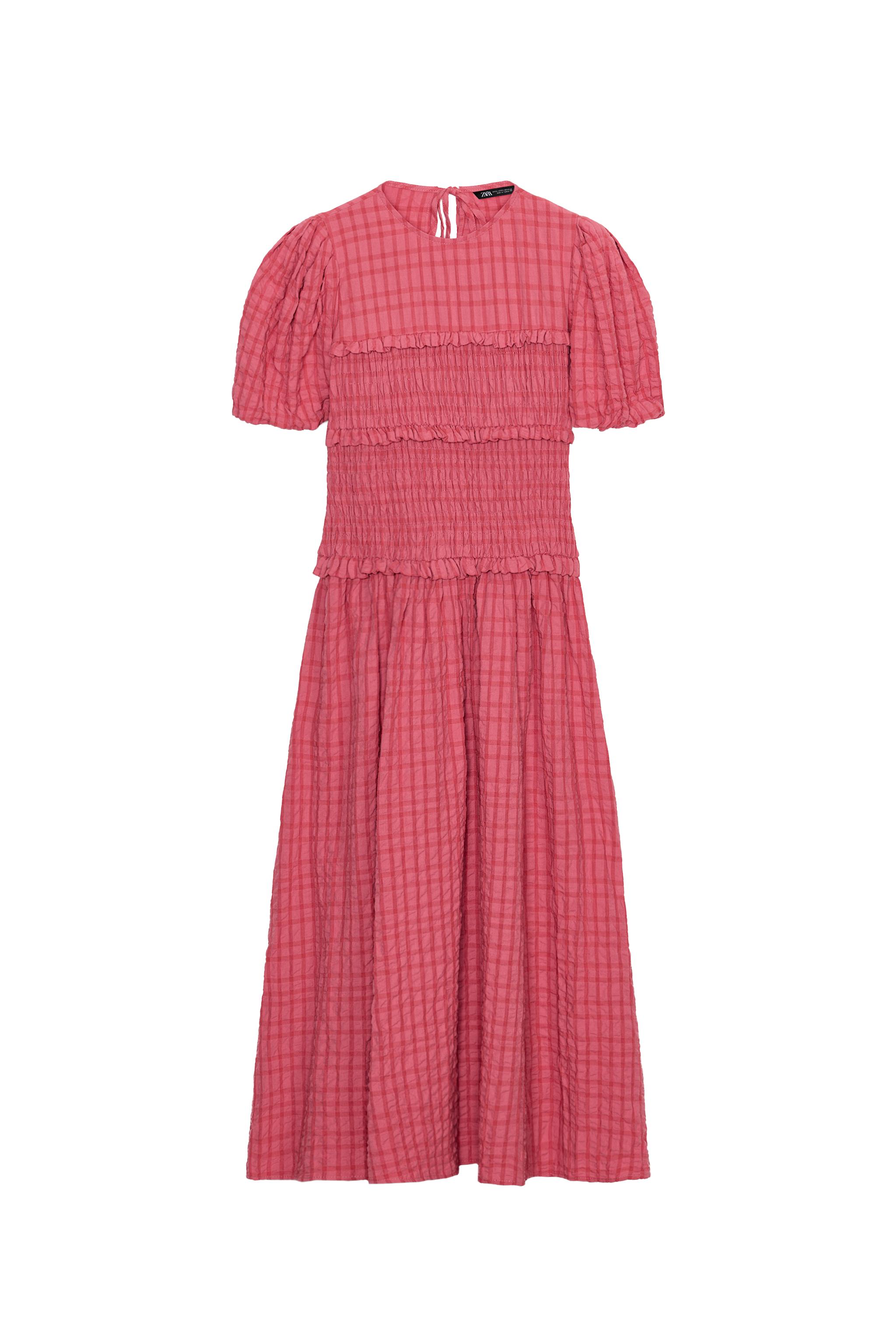 Midi smock dress