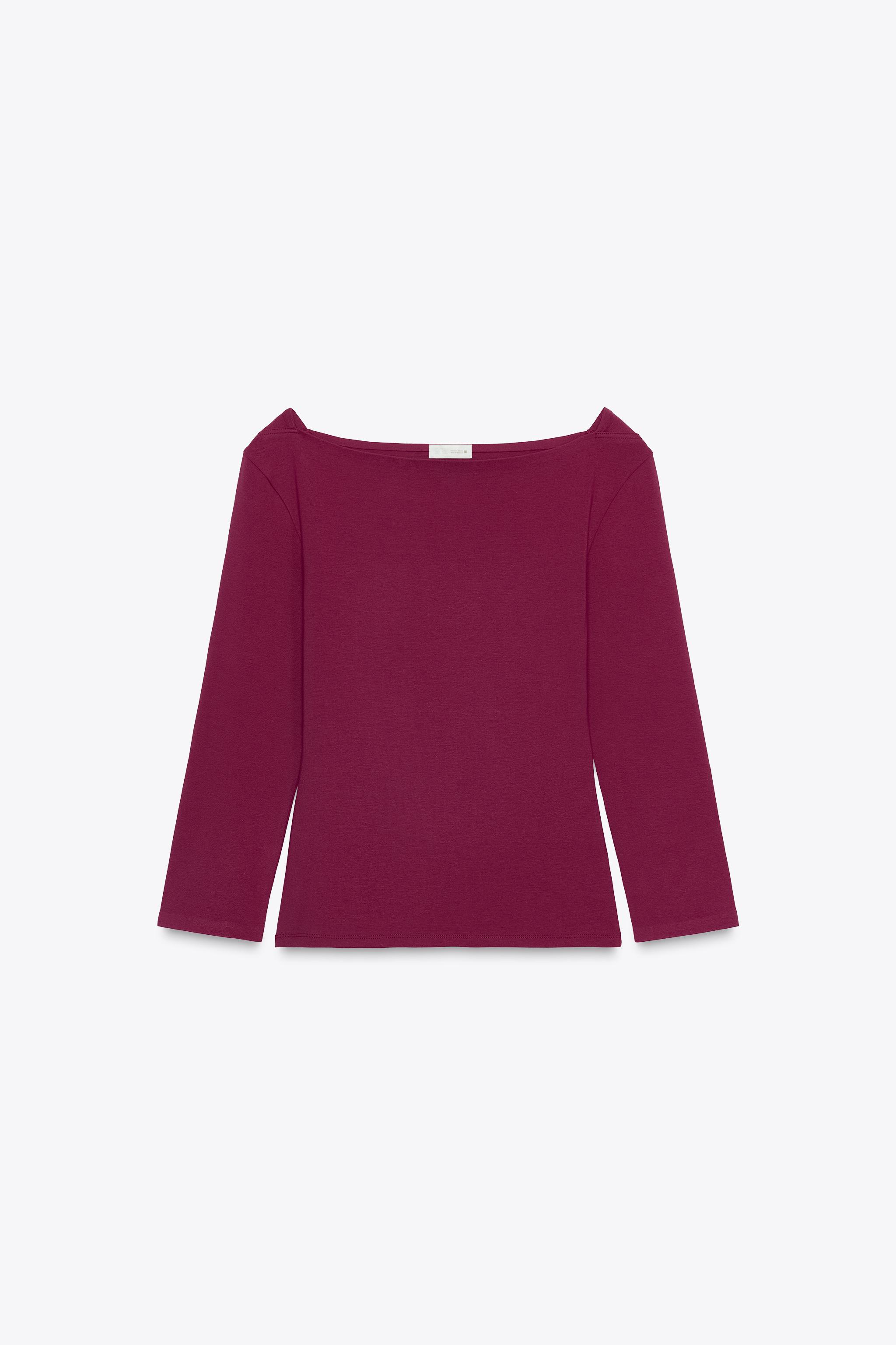 Boatneck T-shirt