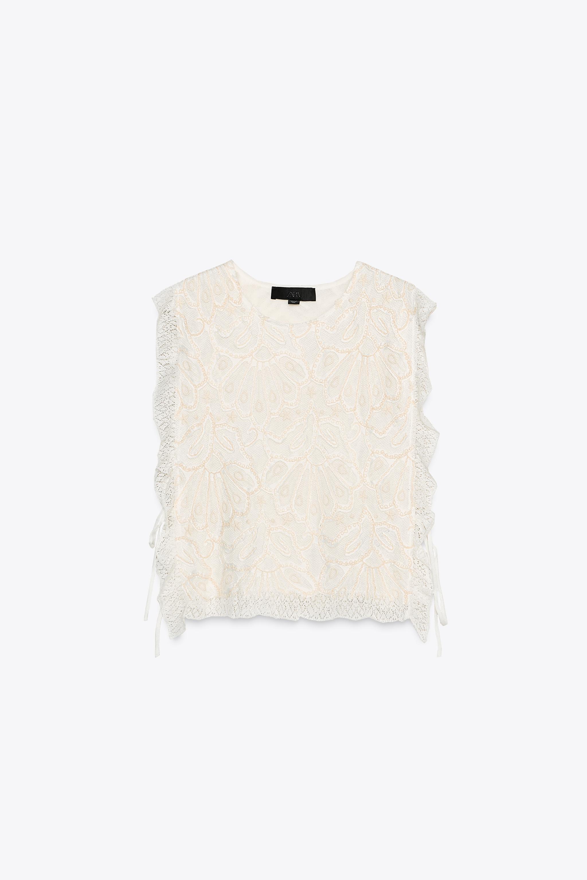 Side Tie Knit Top