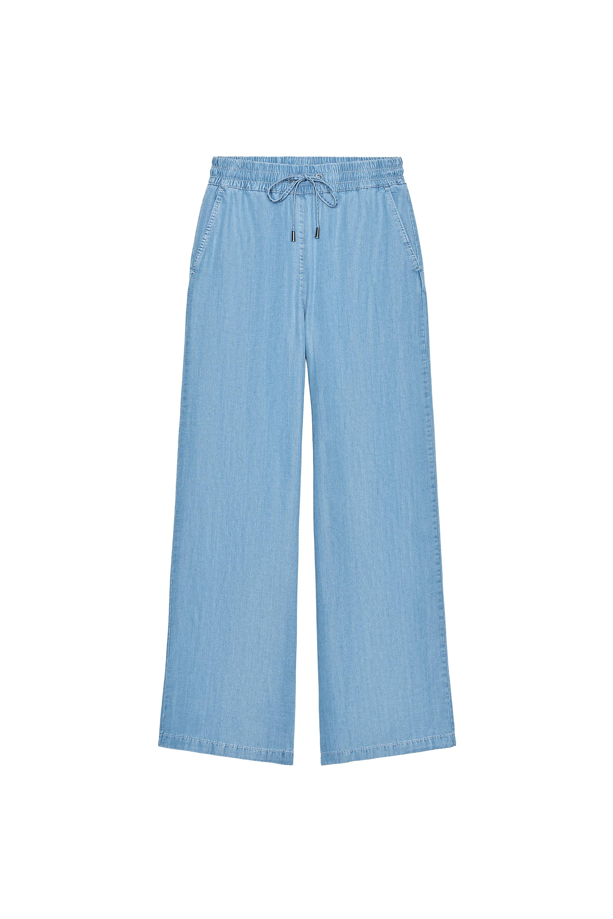 Elastic waist trousers