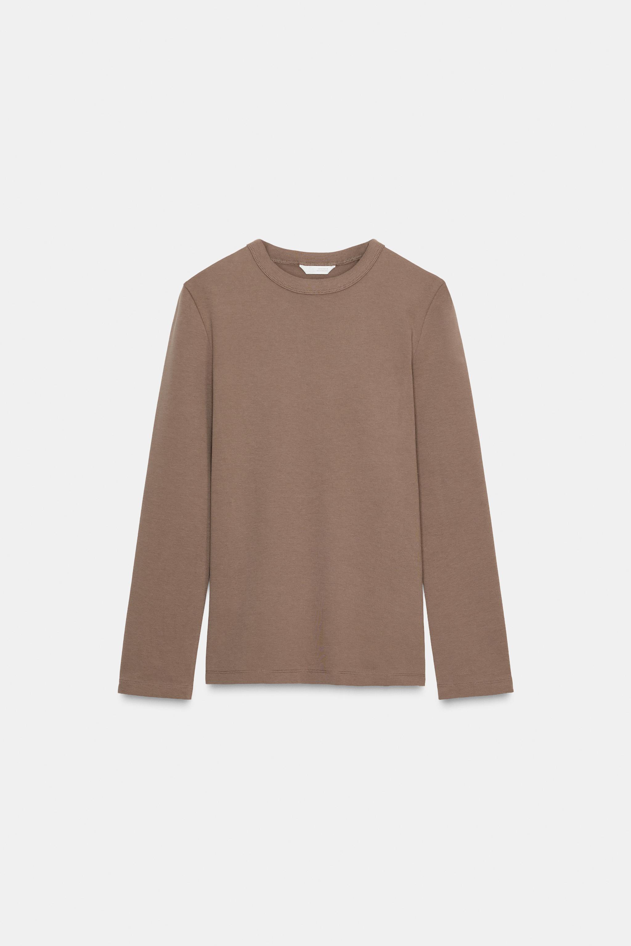 Interlock long sleeve t-shirt