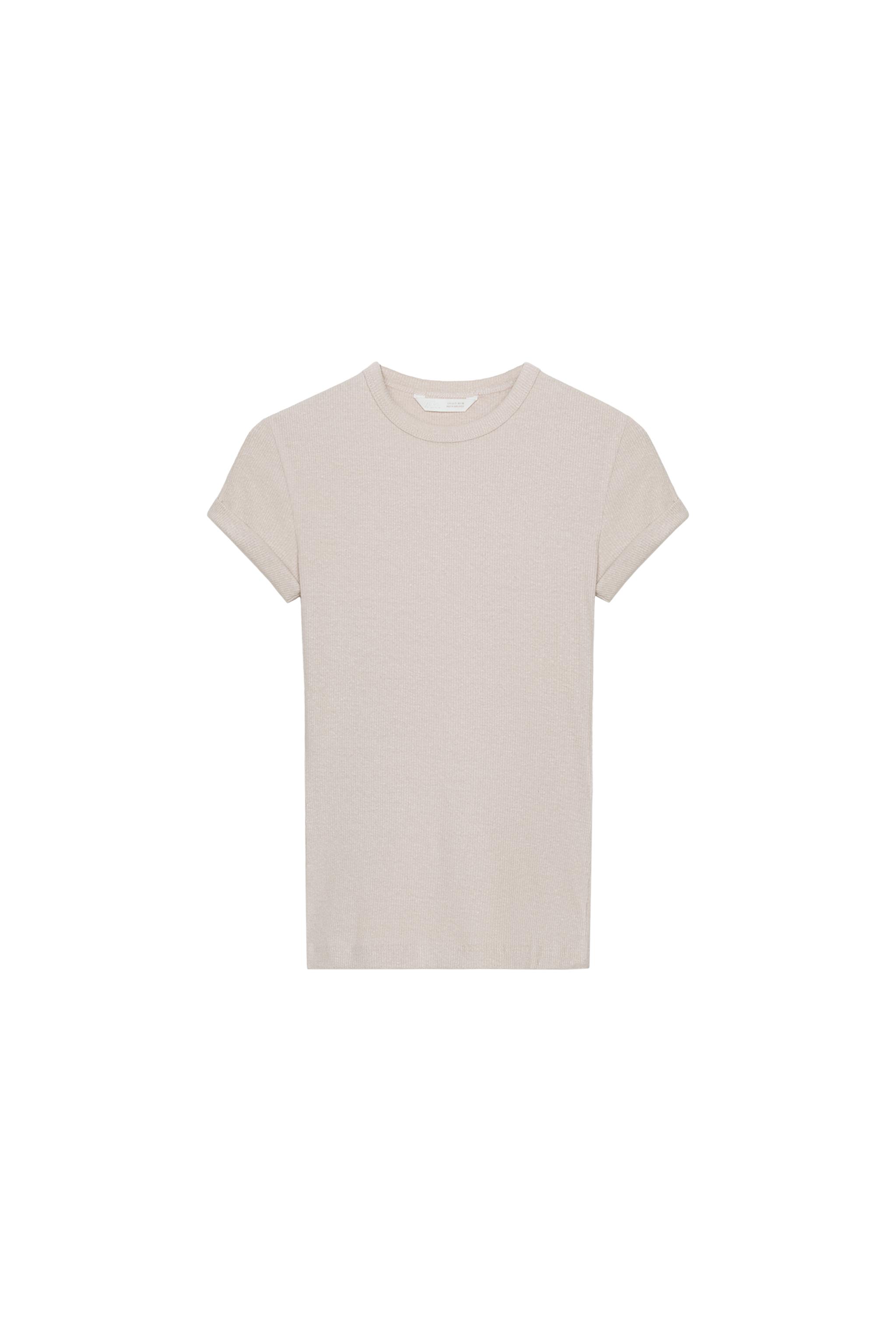 Ribbed T-shirt