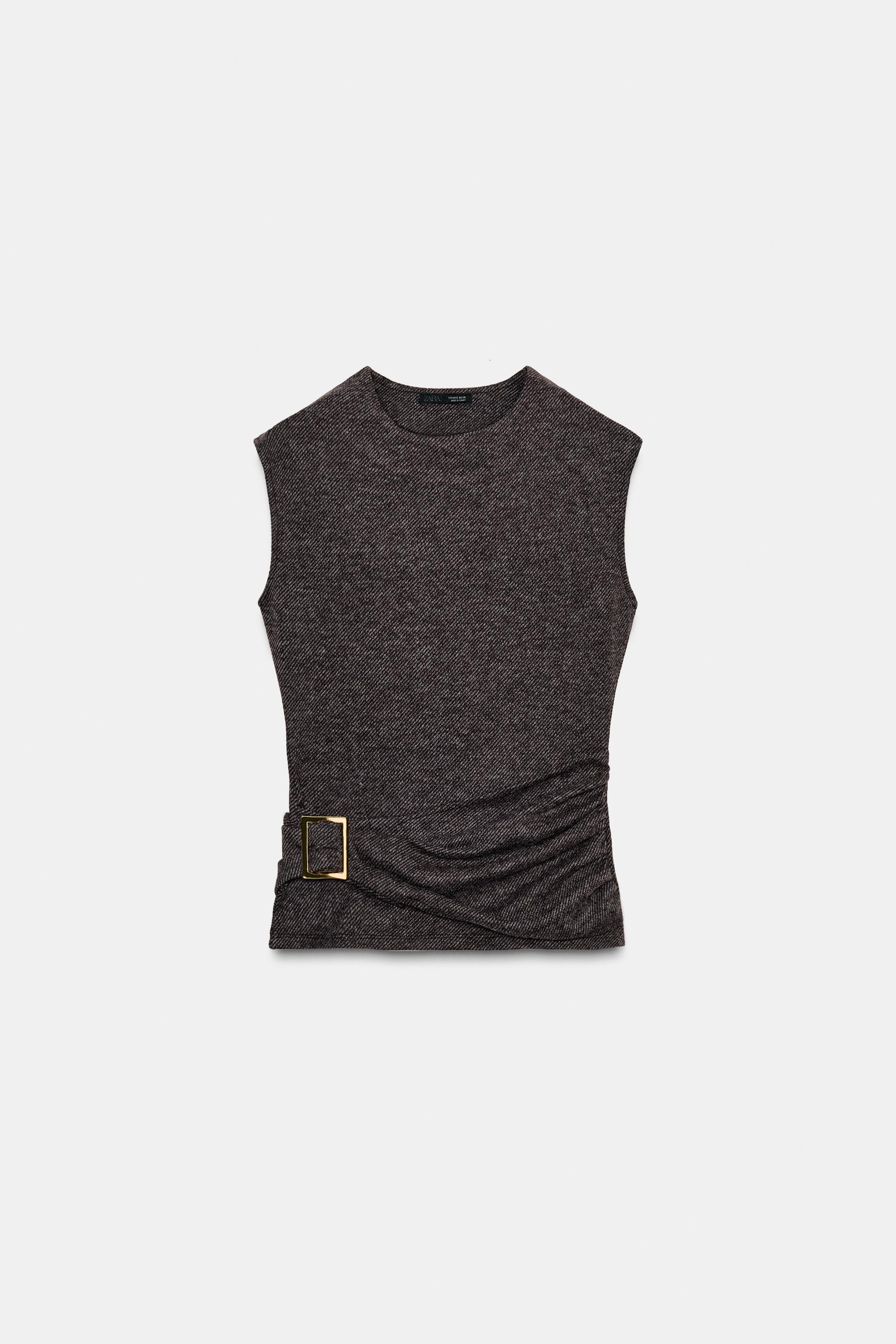 Soft Buckle Top