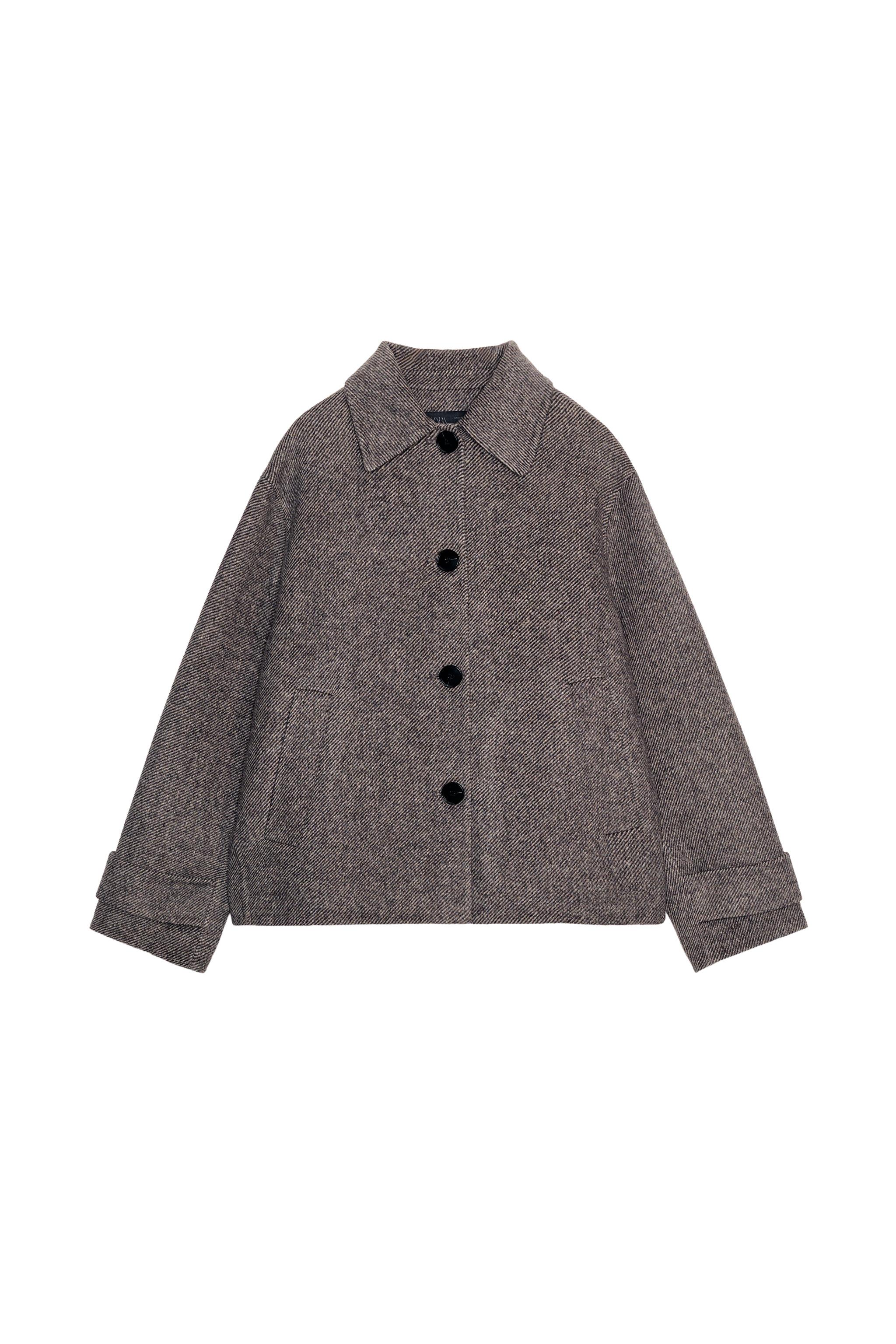 Short wool coat
