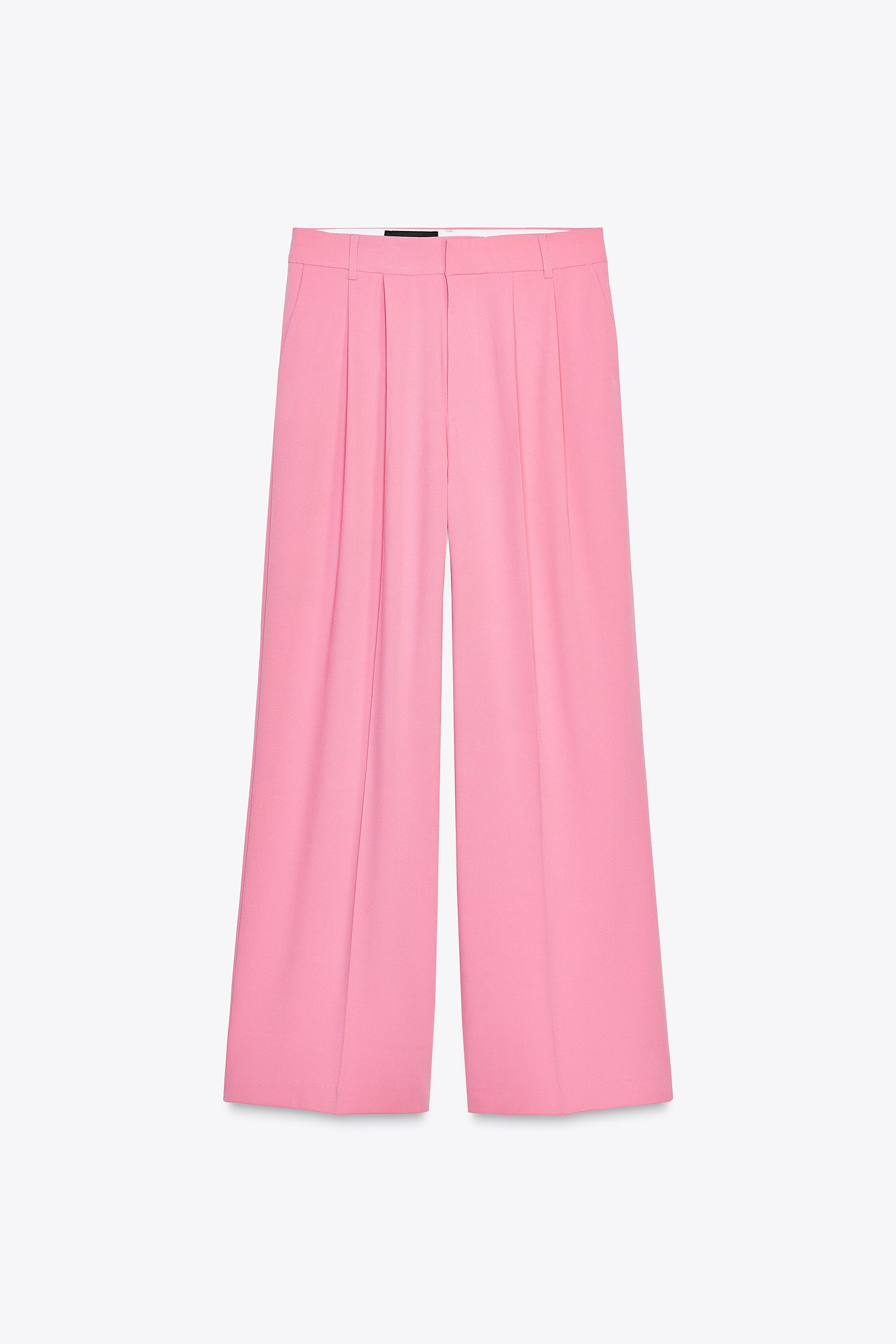 Pleated suit trousers