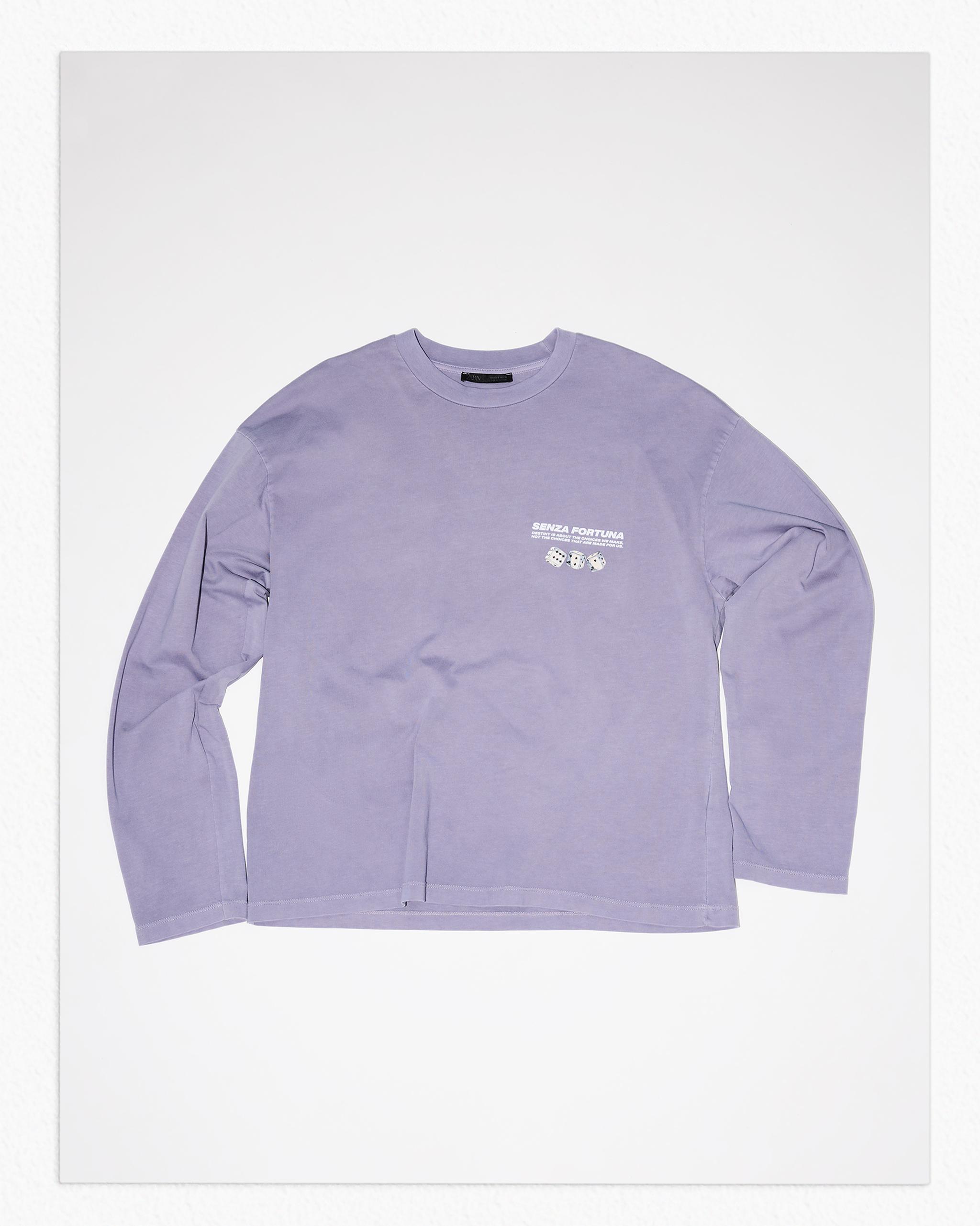 Faded check t-shirt