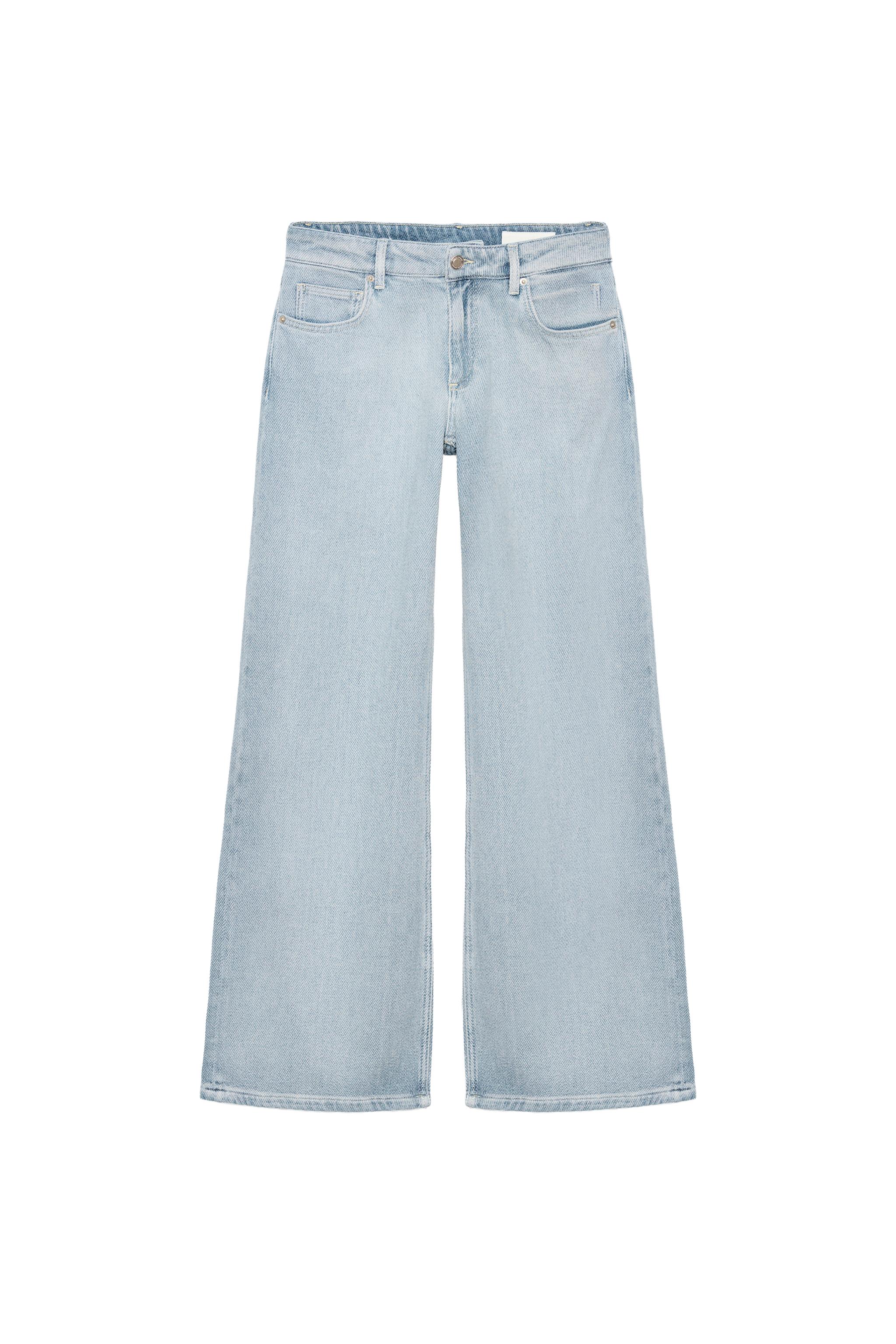 Wide leg jeans