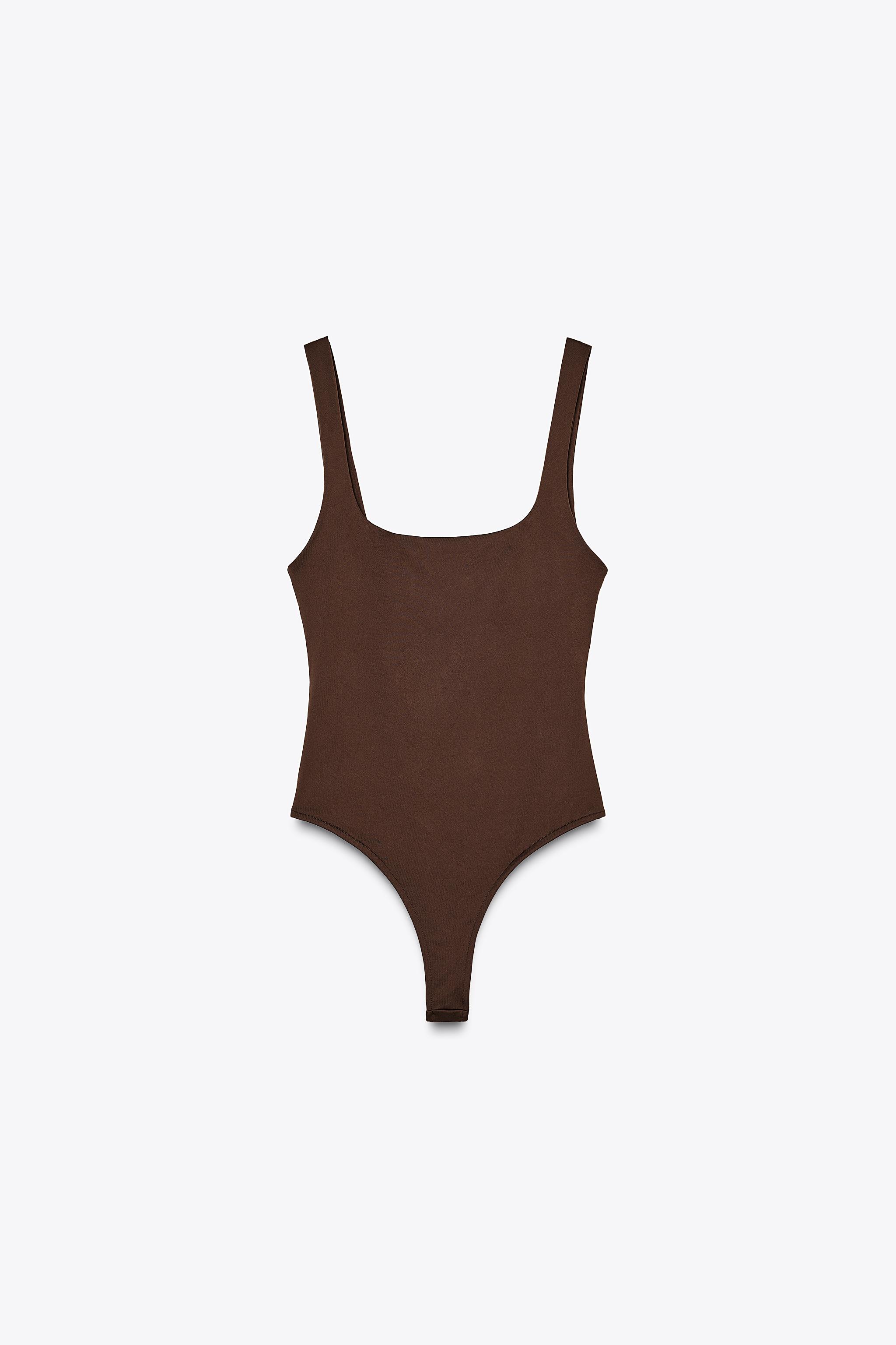 Strappy Polyamide Bodysuit
