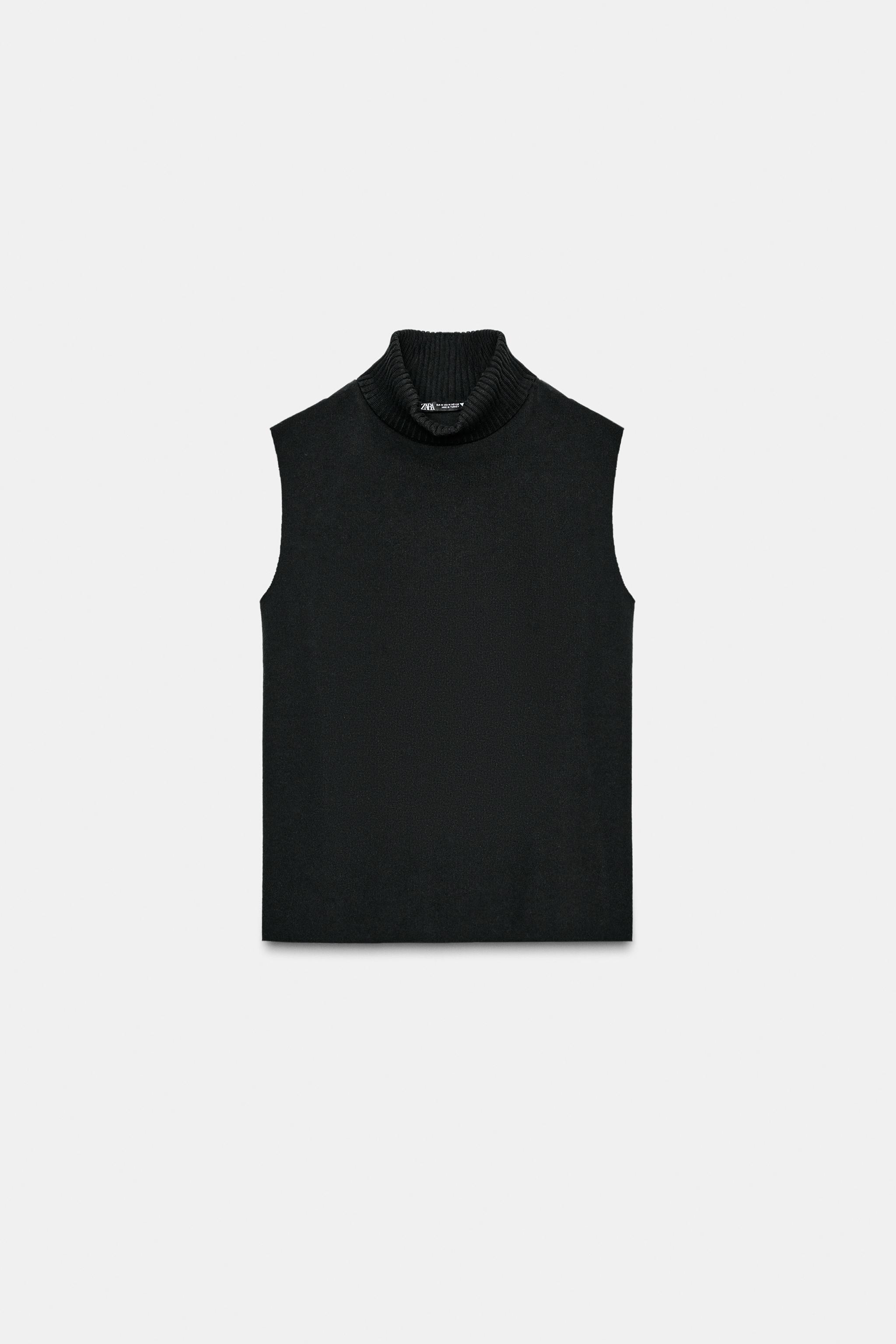 Soft High Neck Top