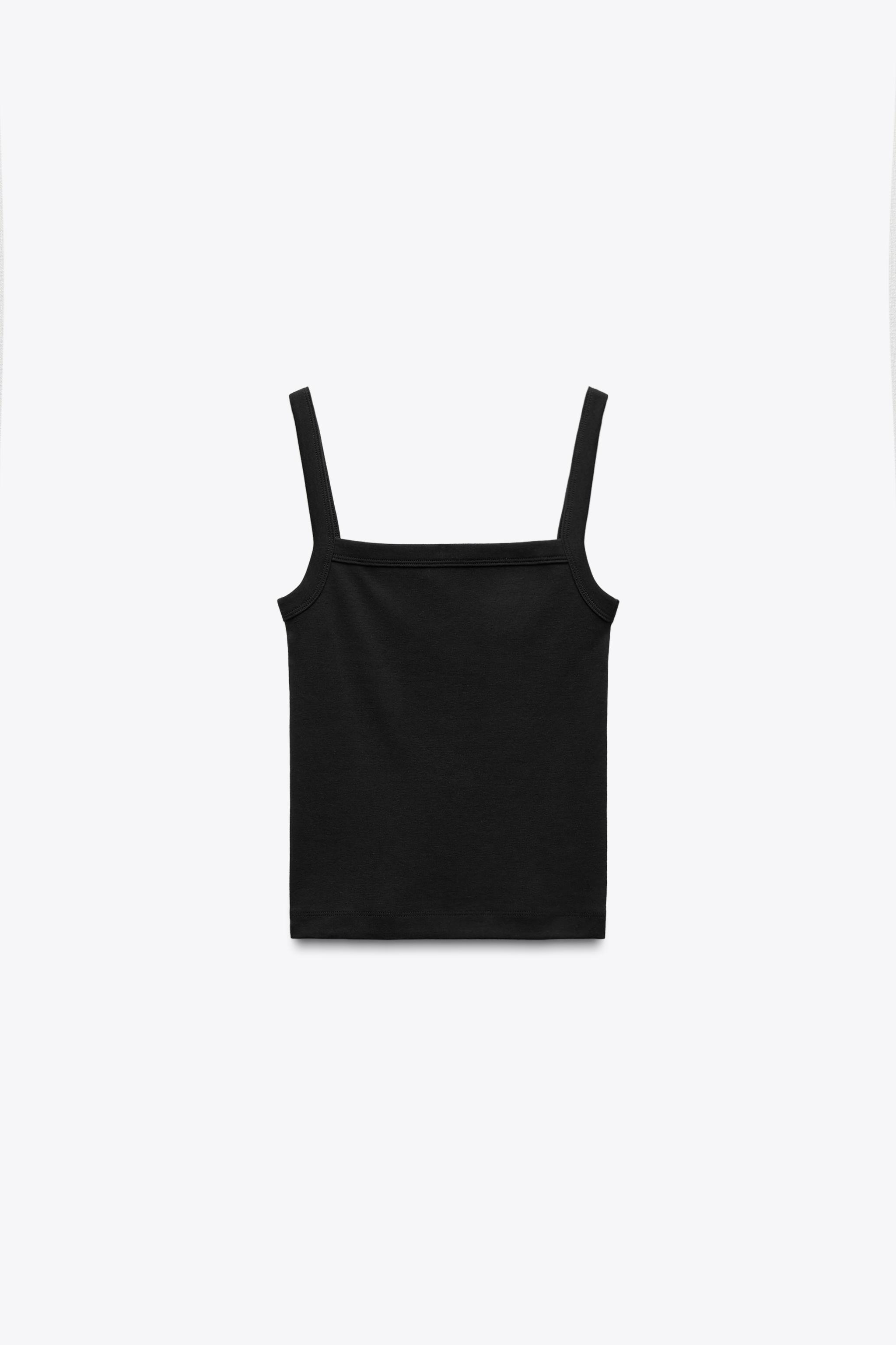 Square neck t-shirt