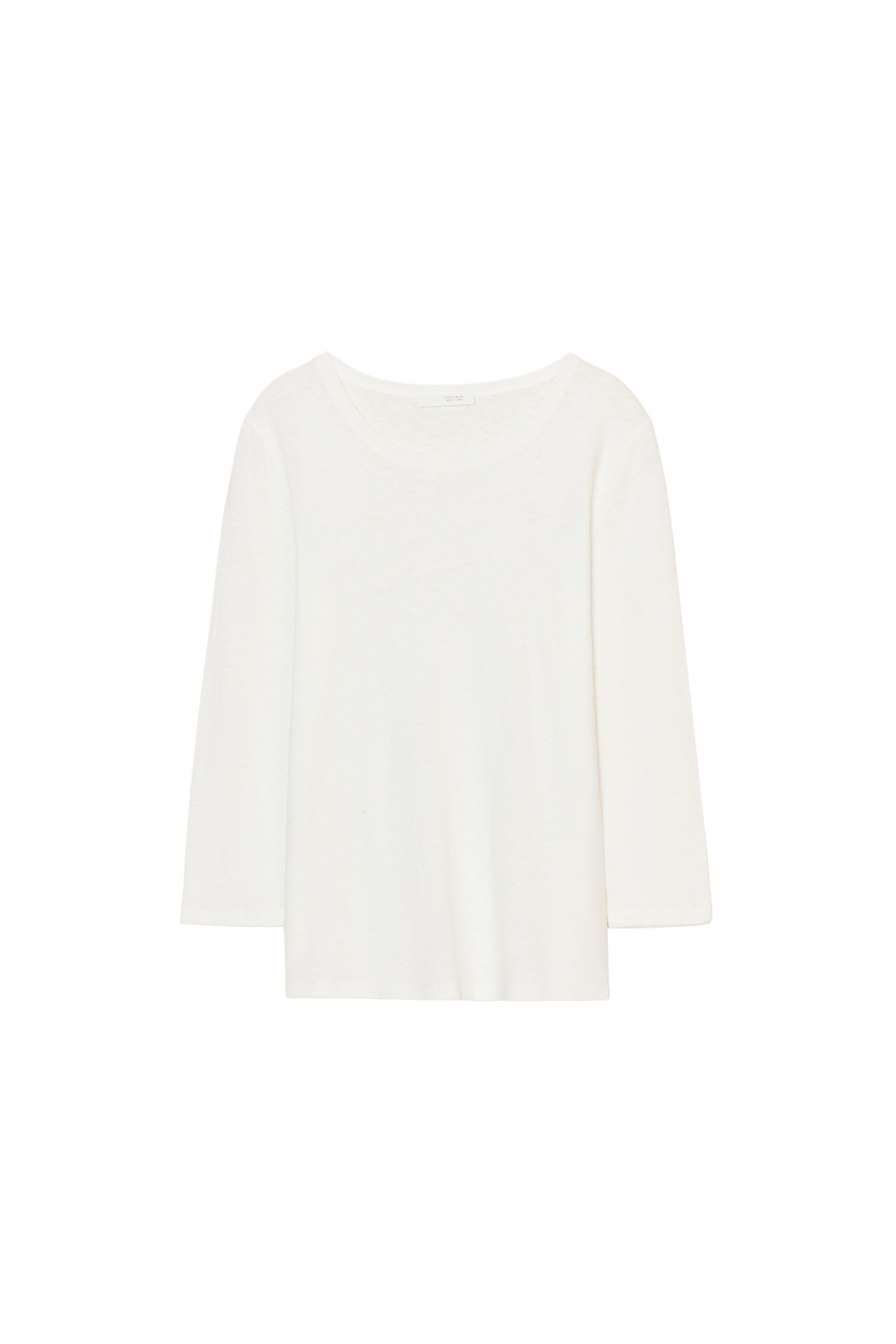 Linen effect T-Shirt