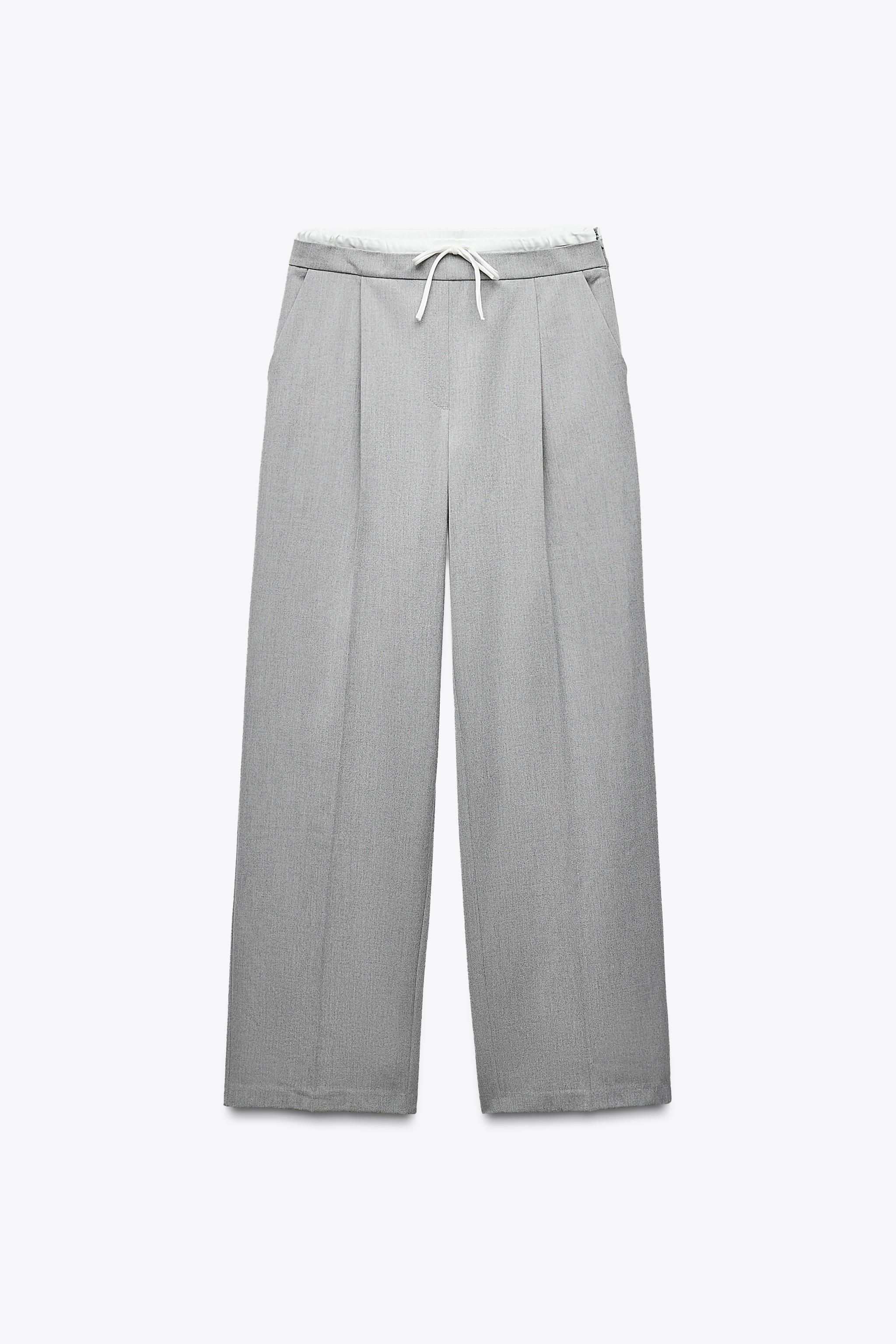 Wide-leg trousers