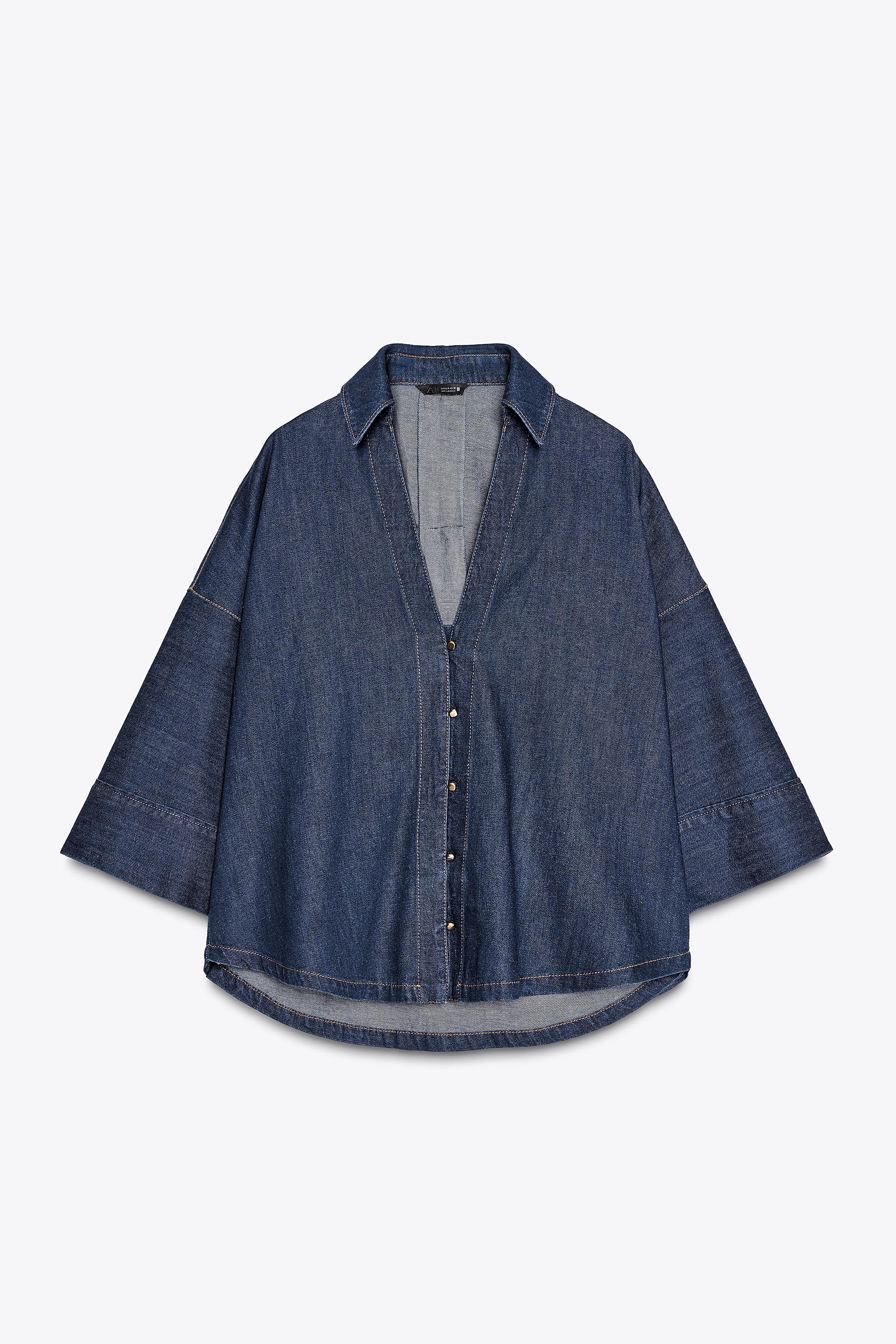 Wide sleeve shirt