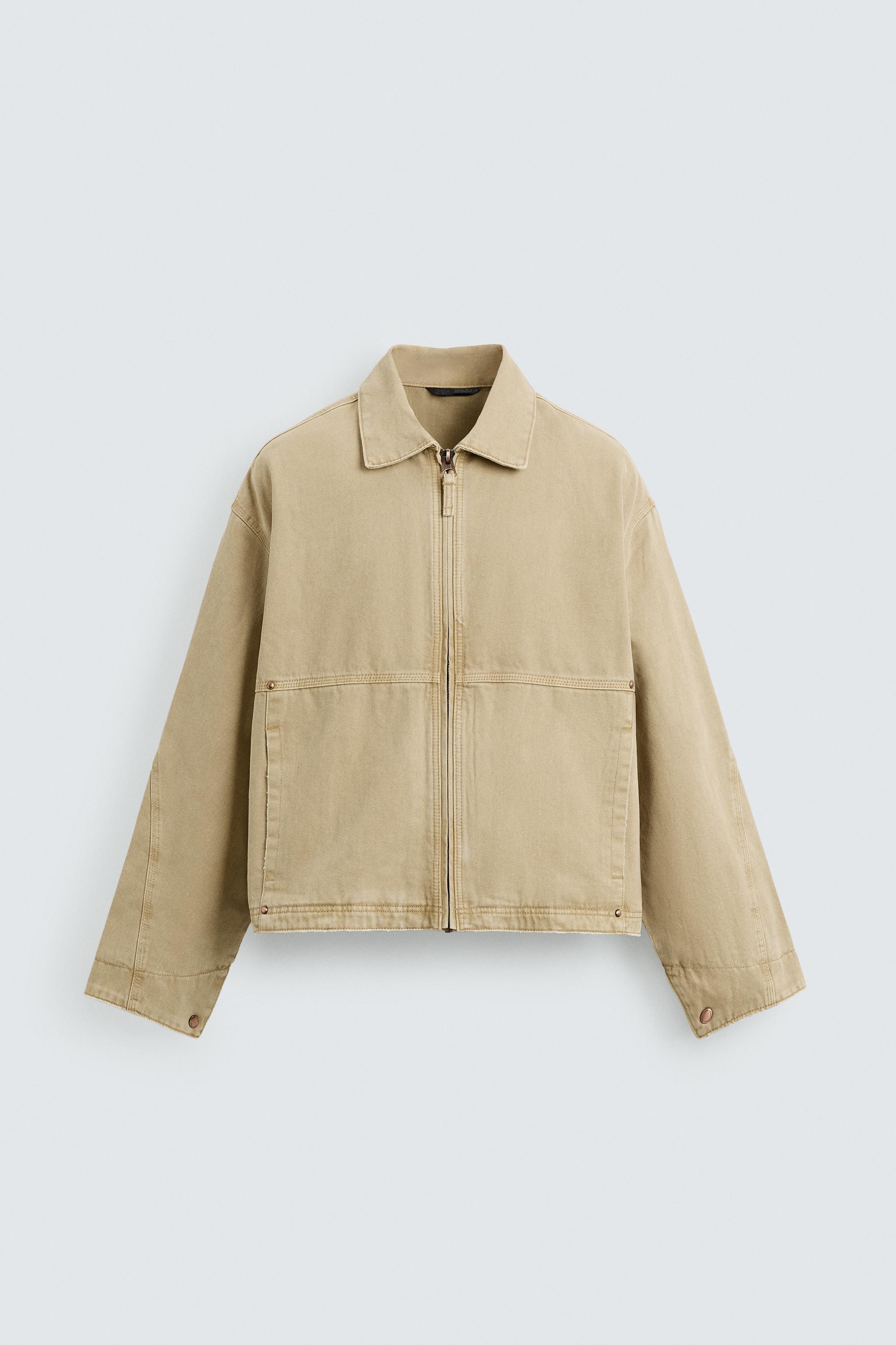 Washed Relaxed Fit Jacket