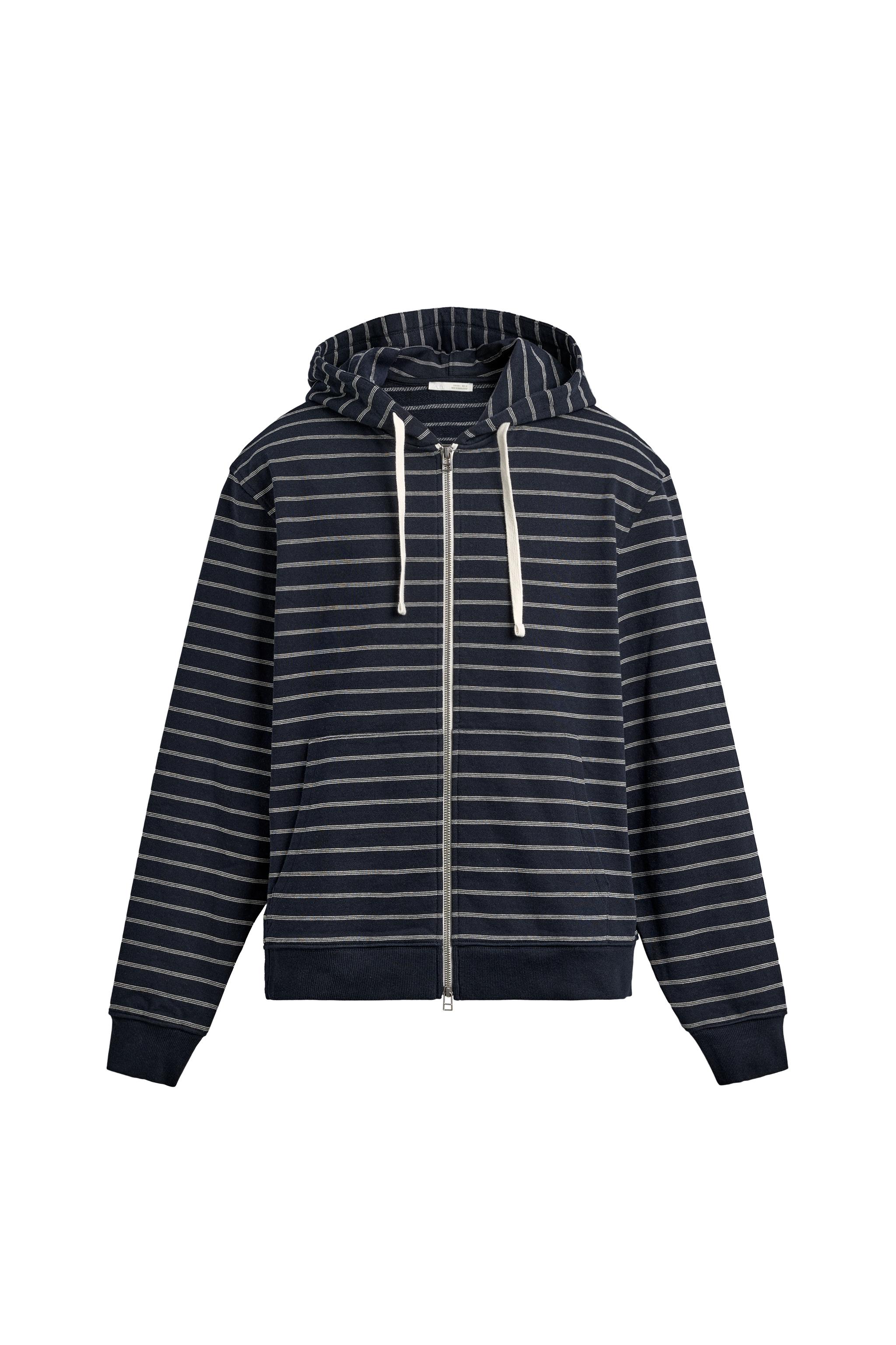 Striped hoodie