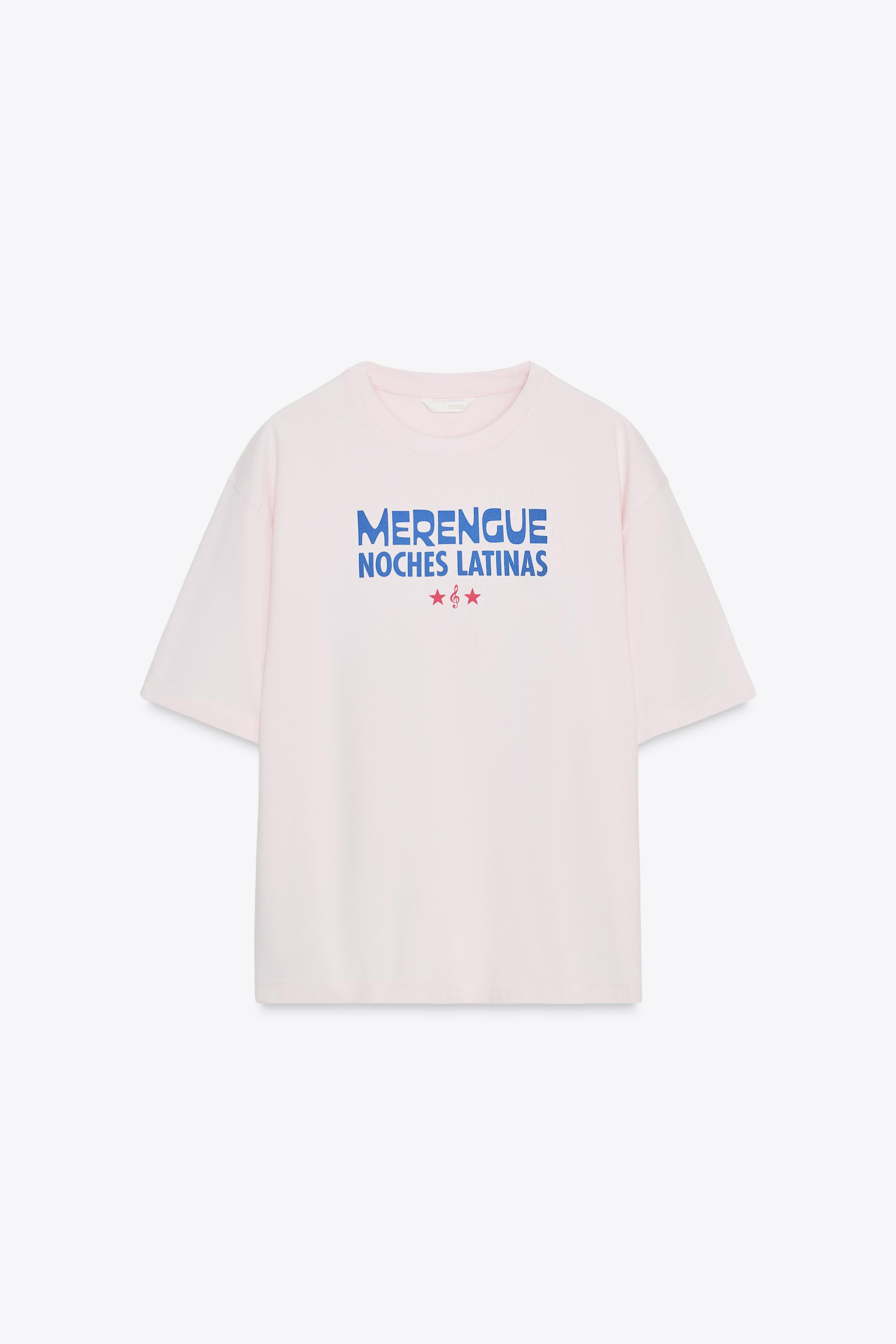 Printed text t-shirt